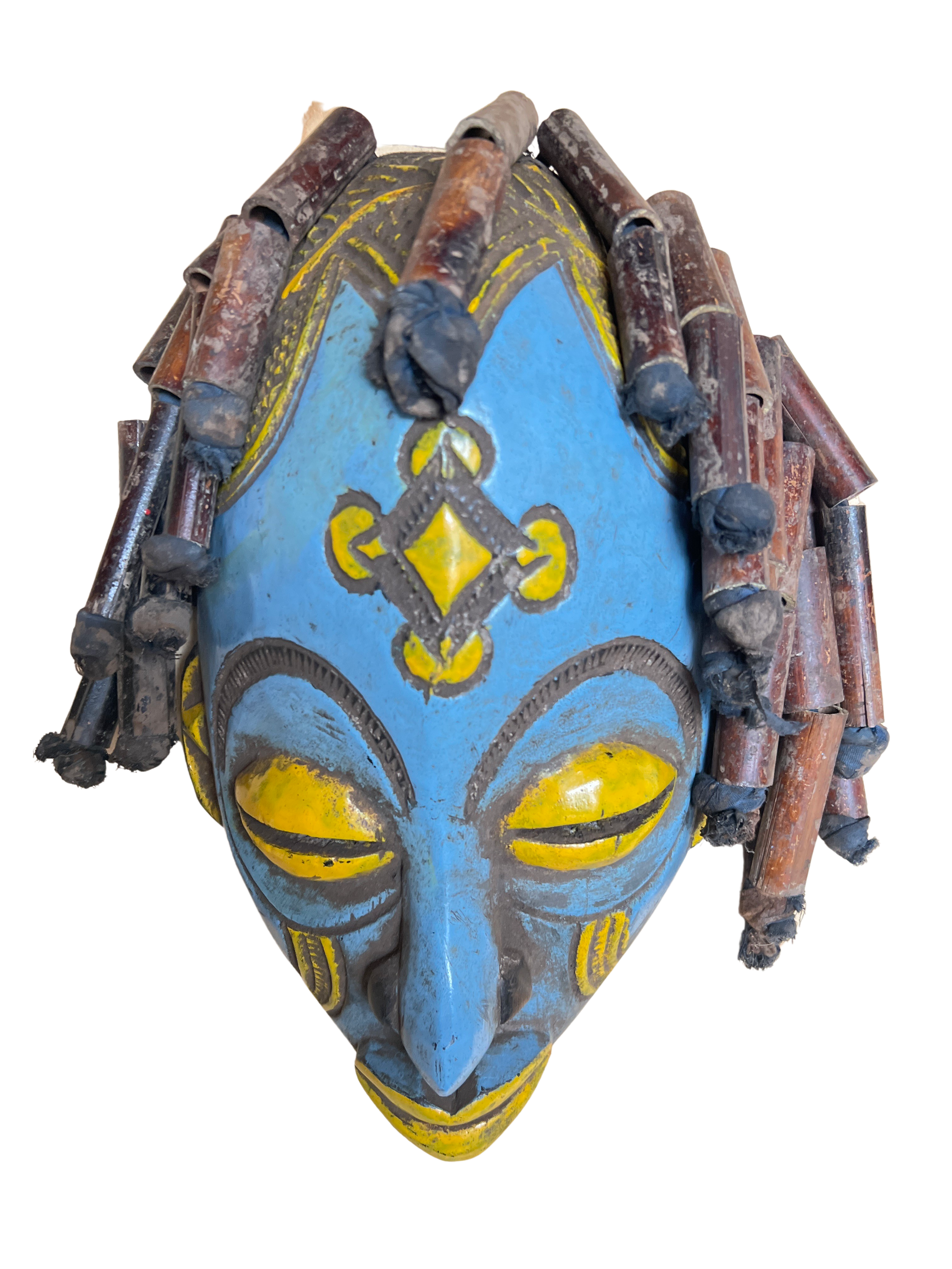 Chokwe Tribe Painted Mask