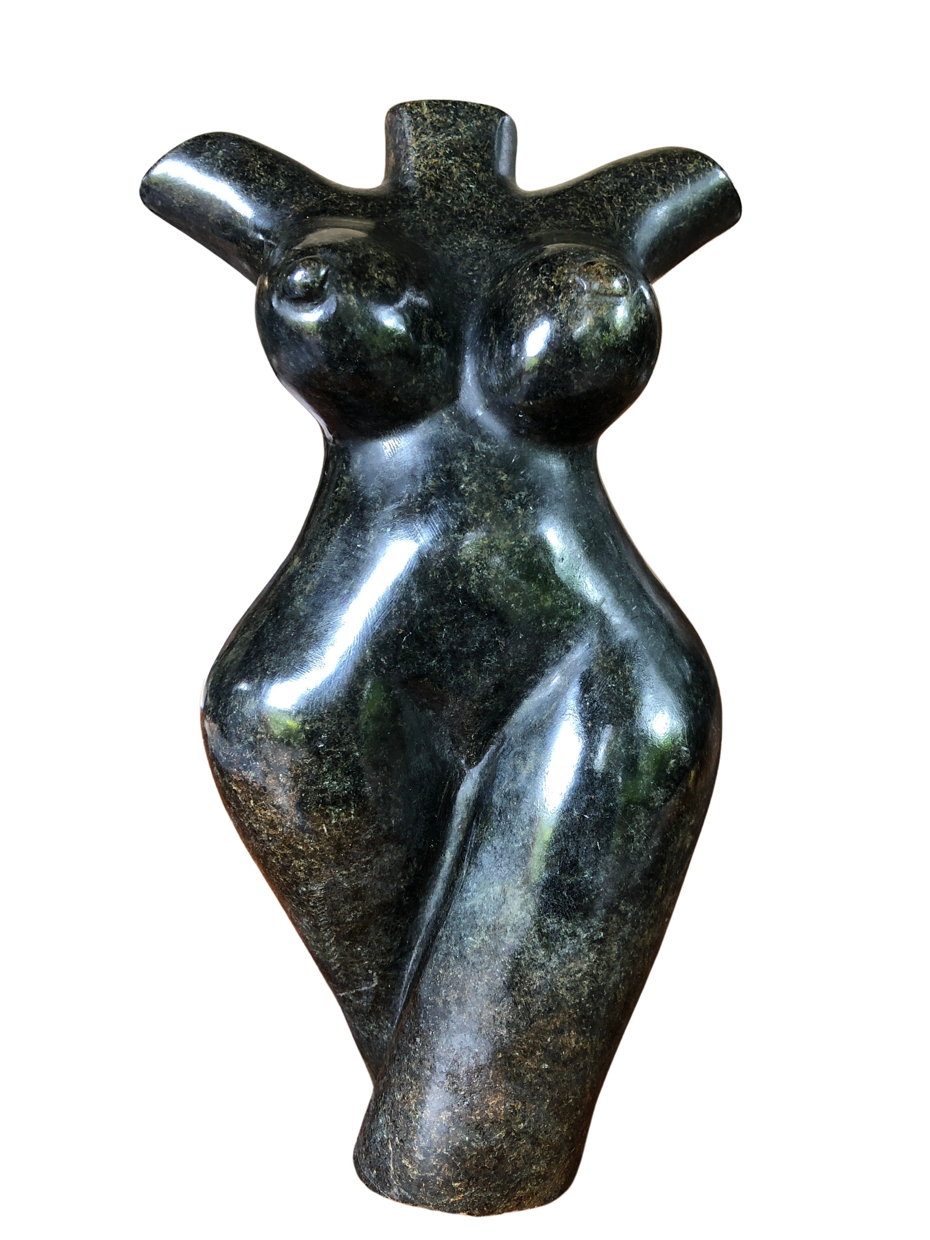 Shona Tribe Soap Stone Female Torso - Shona