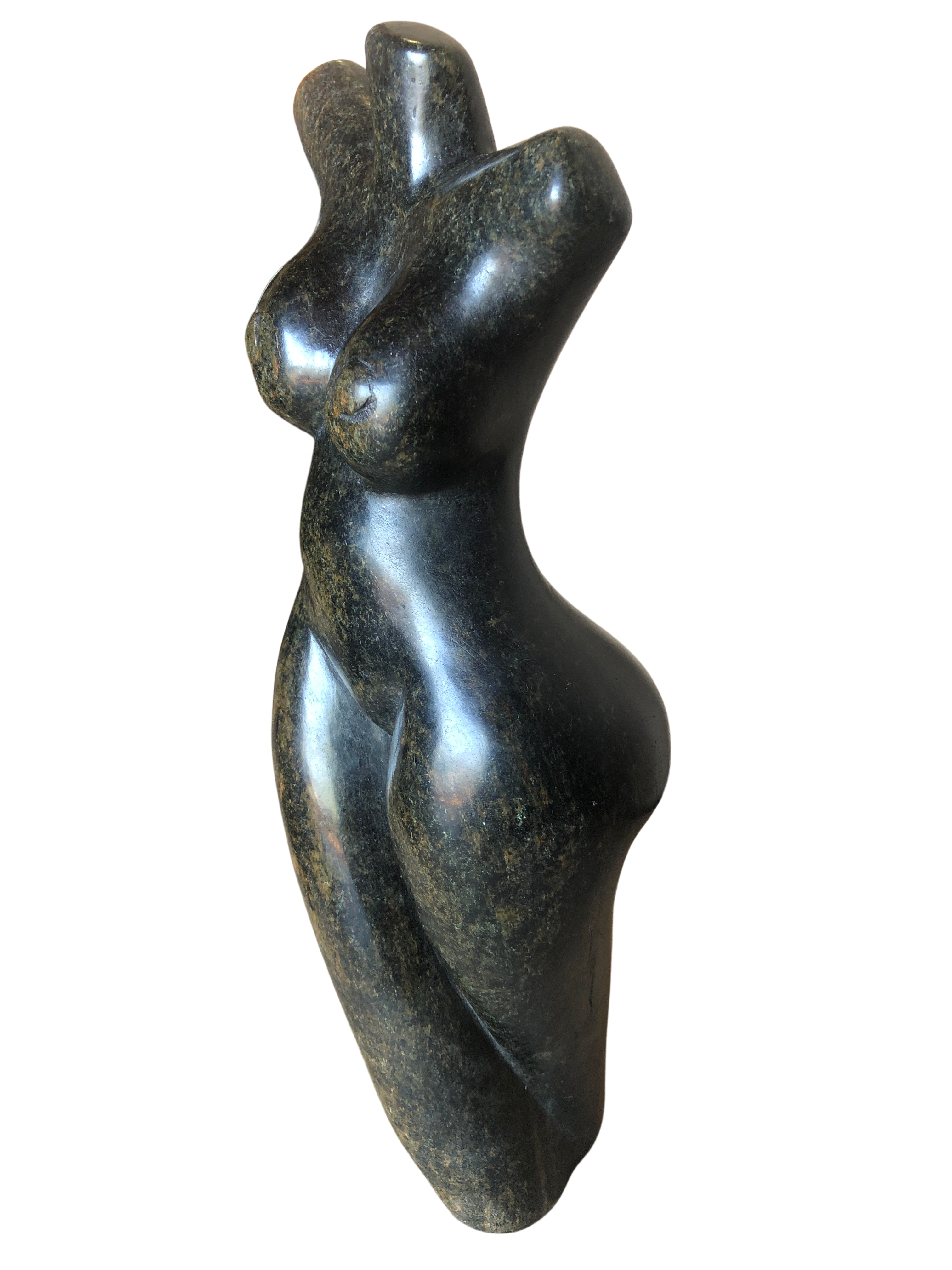 Shona Tribe Soap Stone Female Torso - Shona