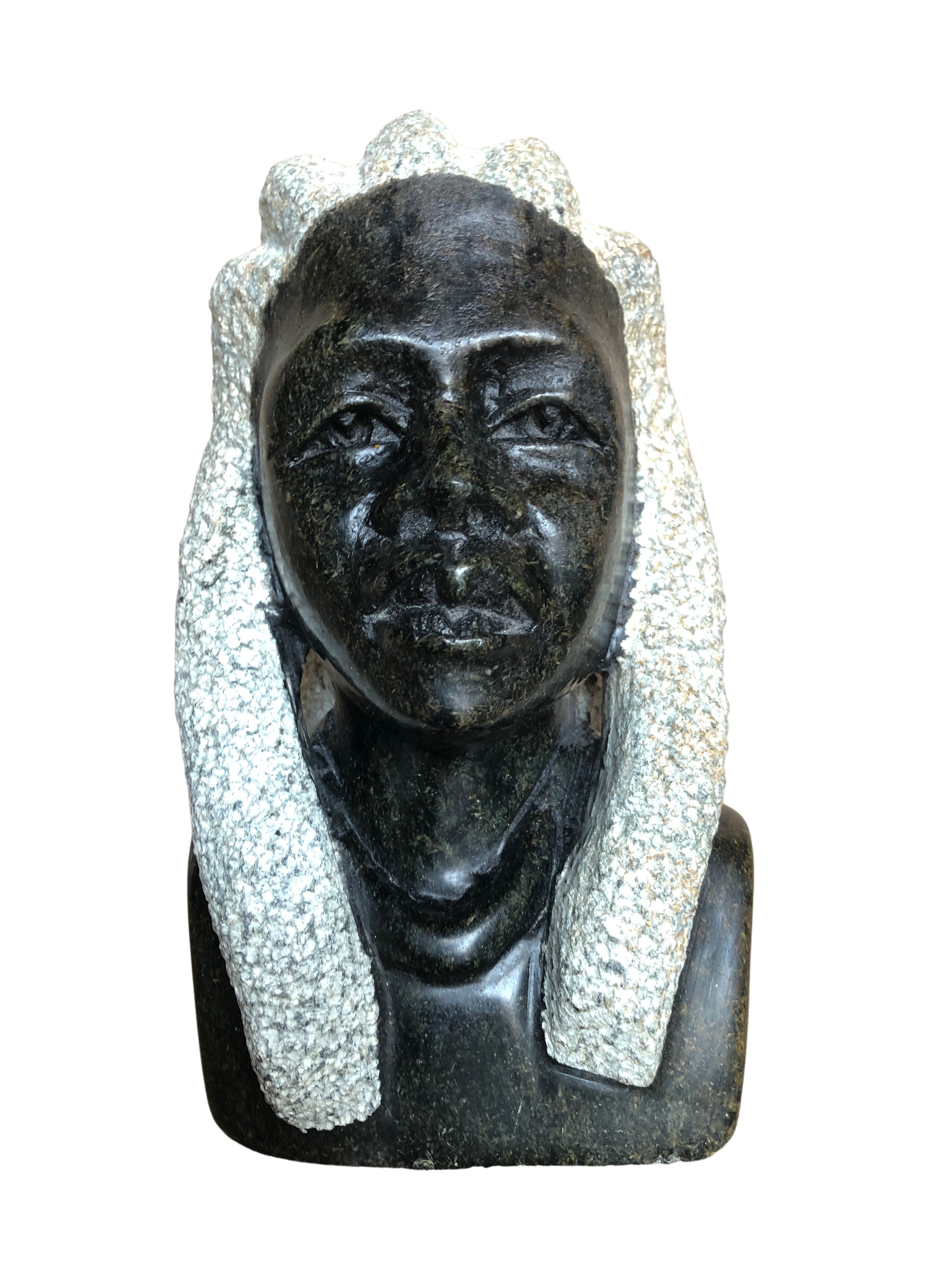 Shona Tribe Serpentine Rasta Head