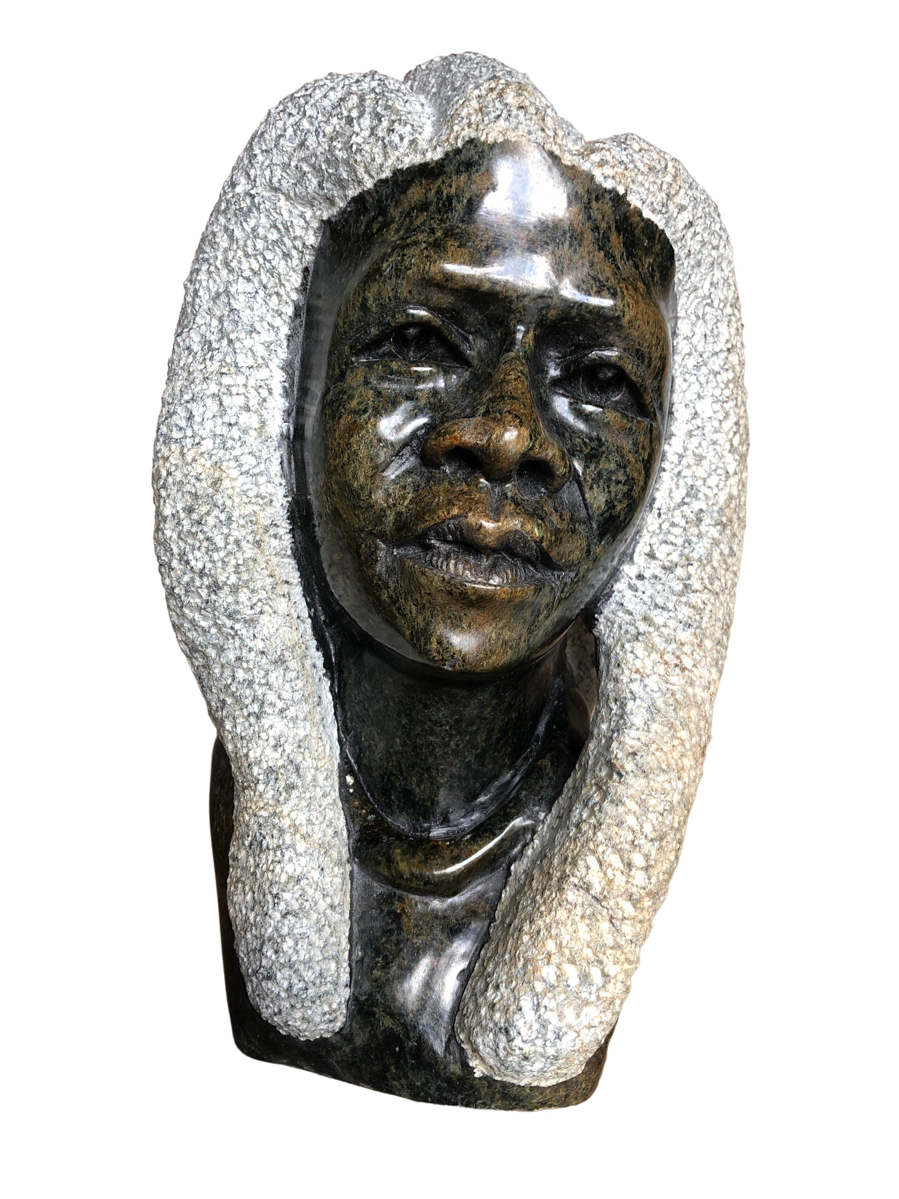 Shona Tribe Serpentine Rasta Head