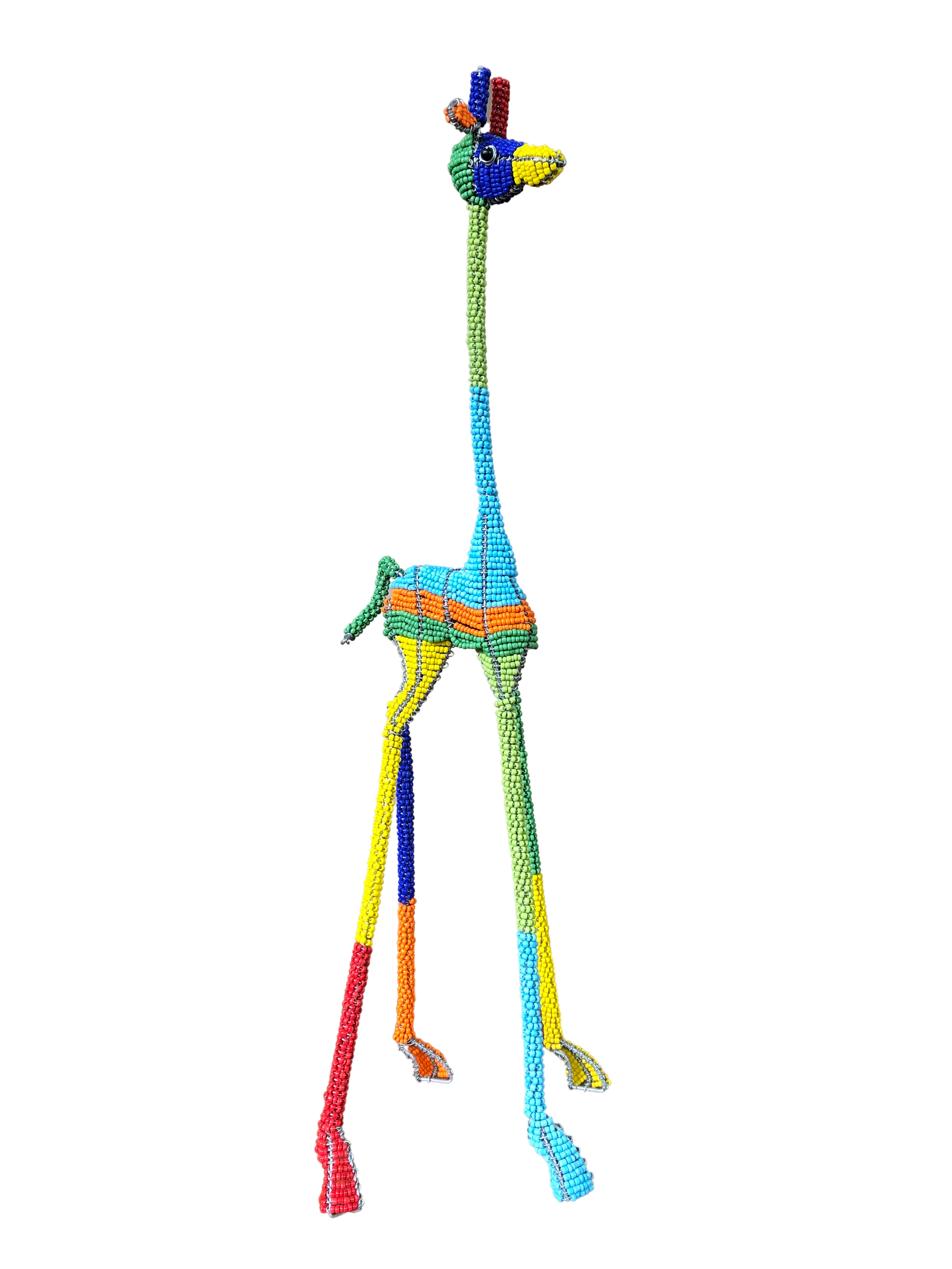 Shona Tribe Beaded Giraffe