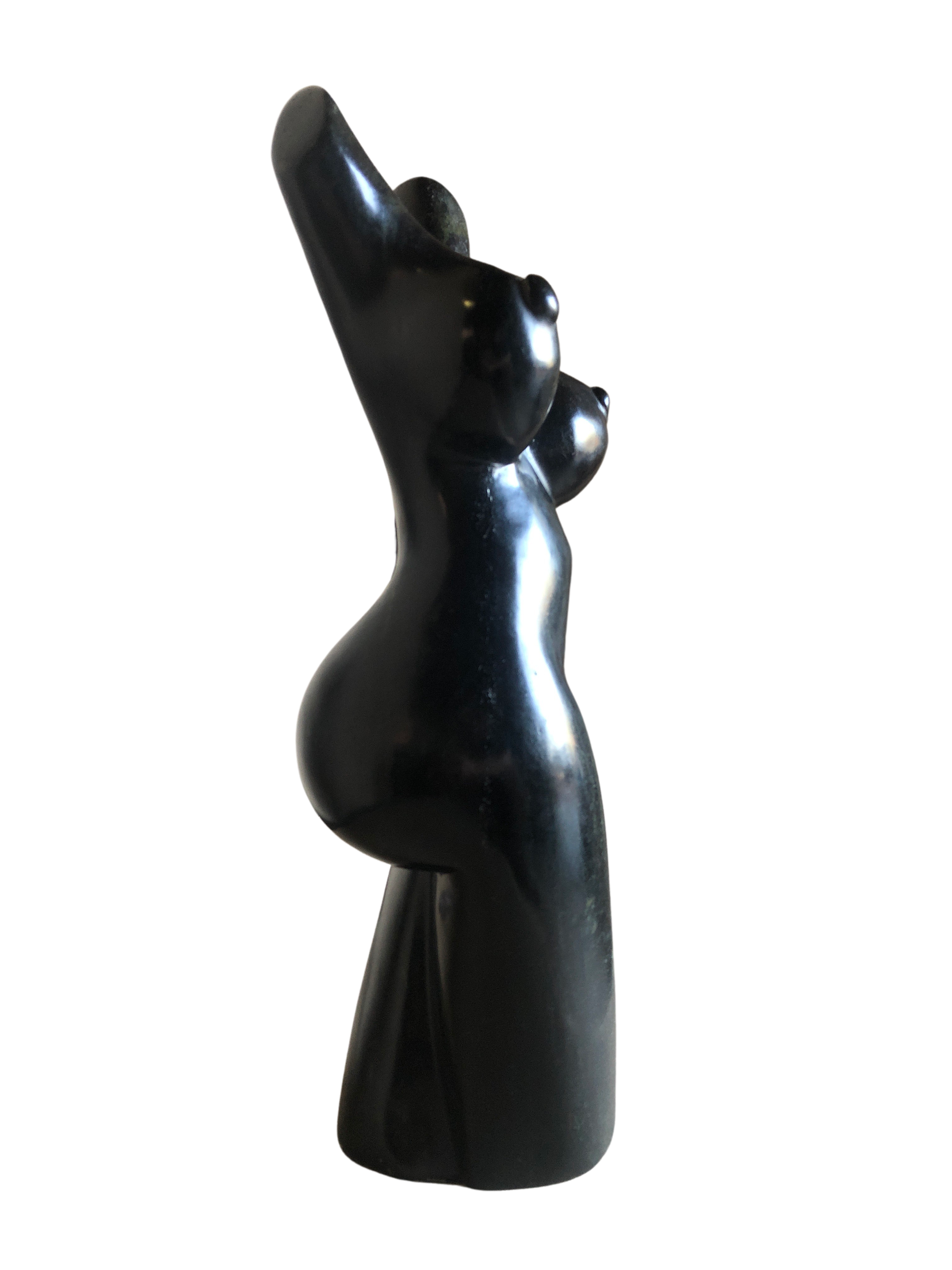 Shona Tribe Soap Stone Female Torso - Shona