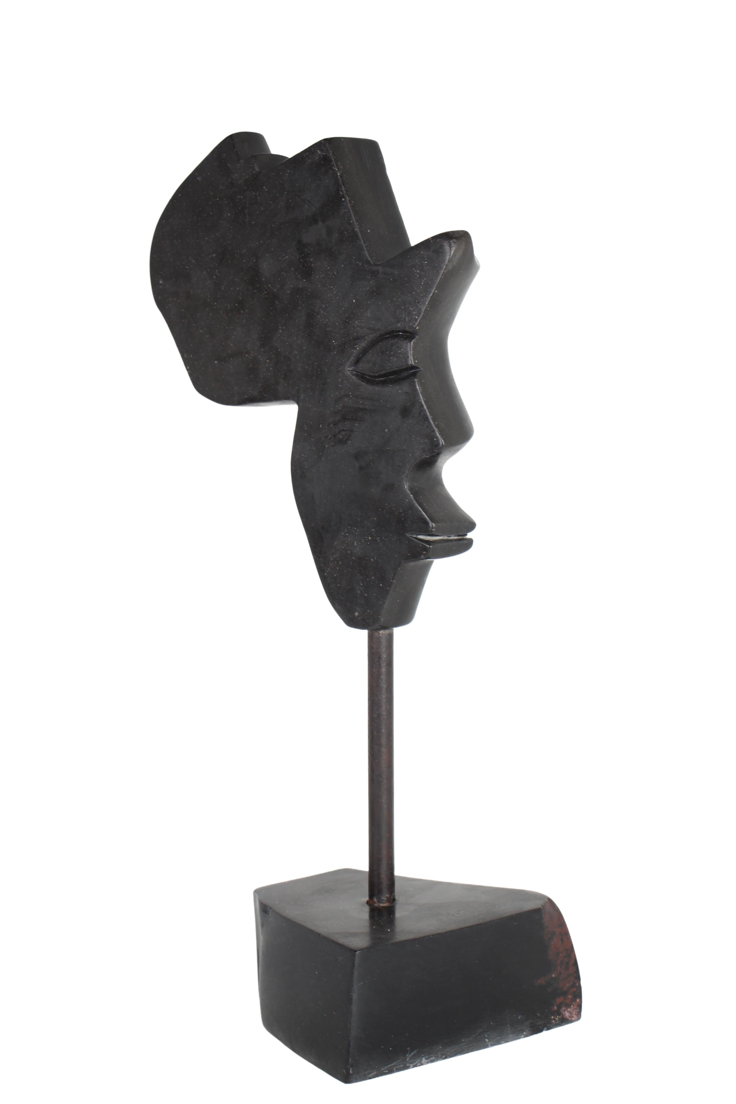 Shona Tribe Wonderstone Cubic Faces (Contemporary) ~25.2" Tall (New 2024)