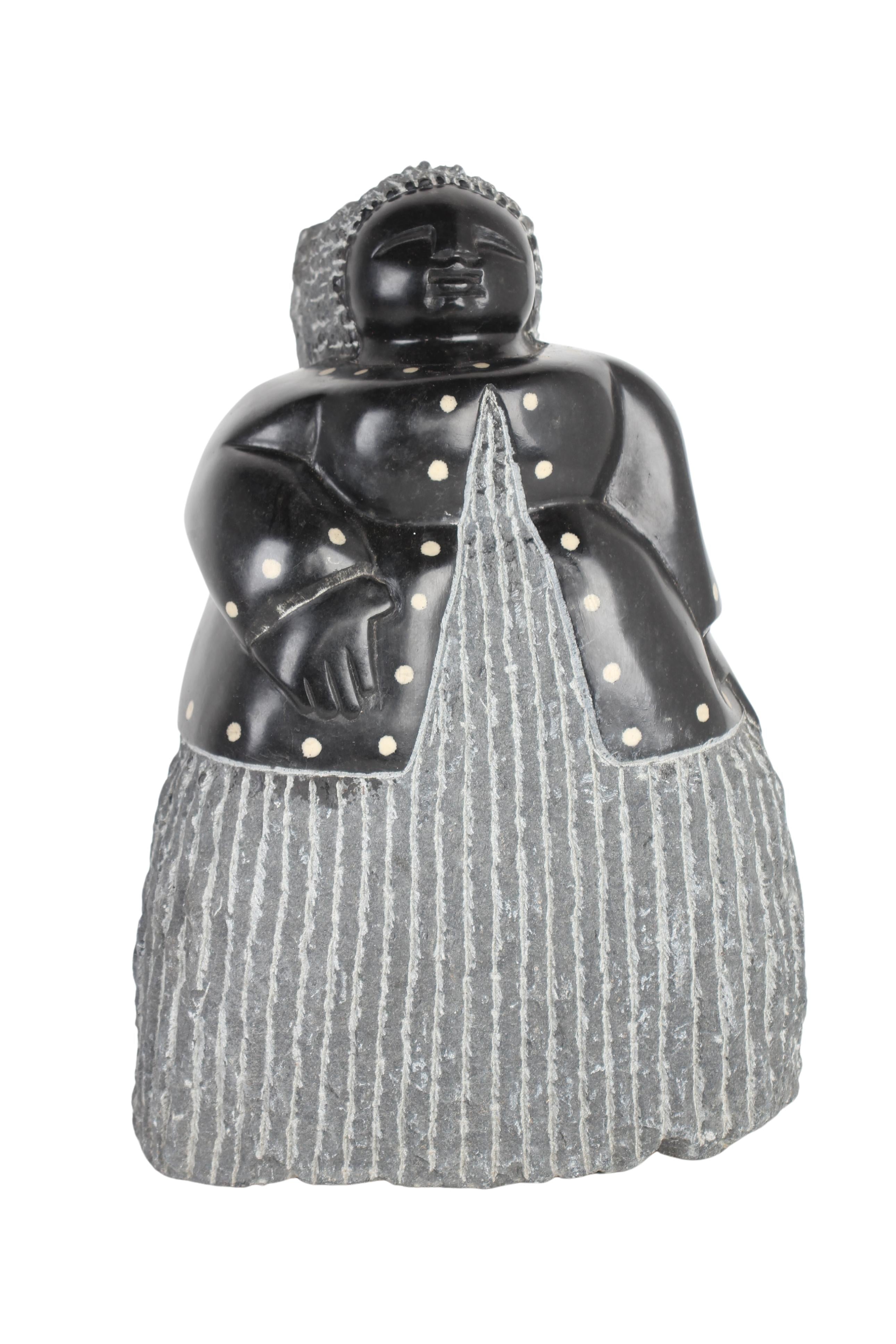 Shona Tribe Springstone Fat Mamas ~13" Tall (New 2024)