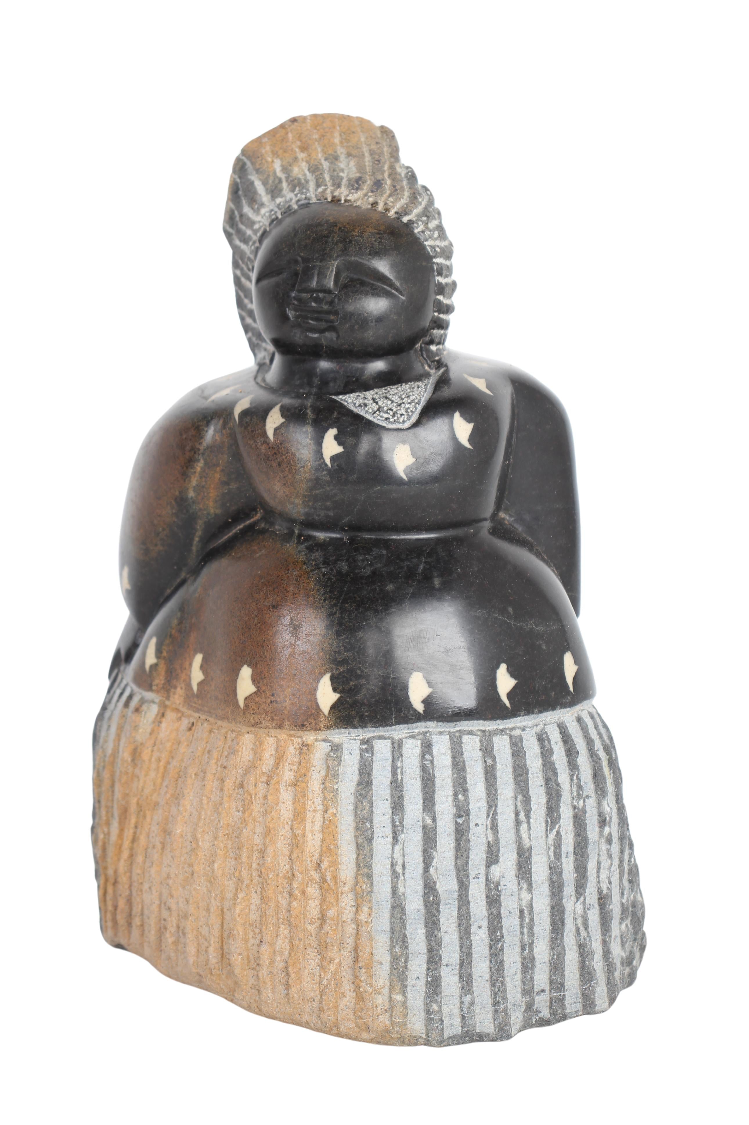 Shona Tribe Springstone Fat Mamas ~11.8" Tall (New 2024)