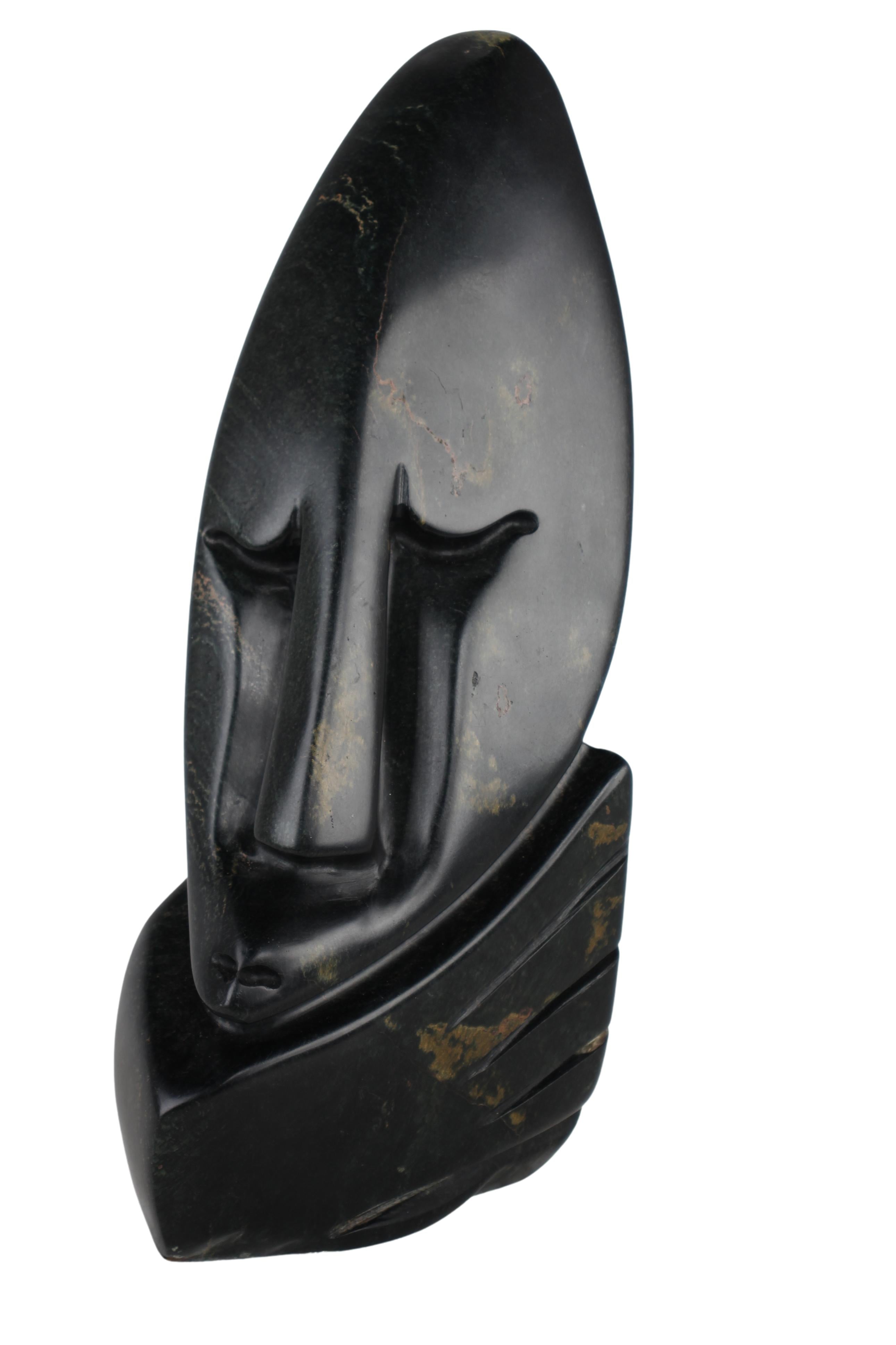Shona Tribe Fruit Serpentine Thinker ~11.4" Tall (New 2024)