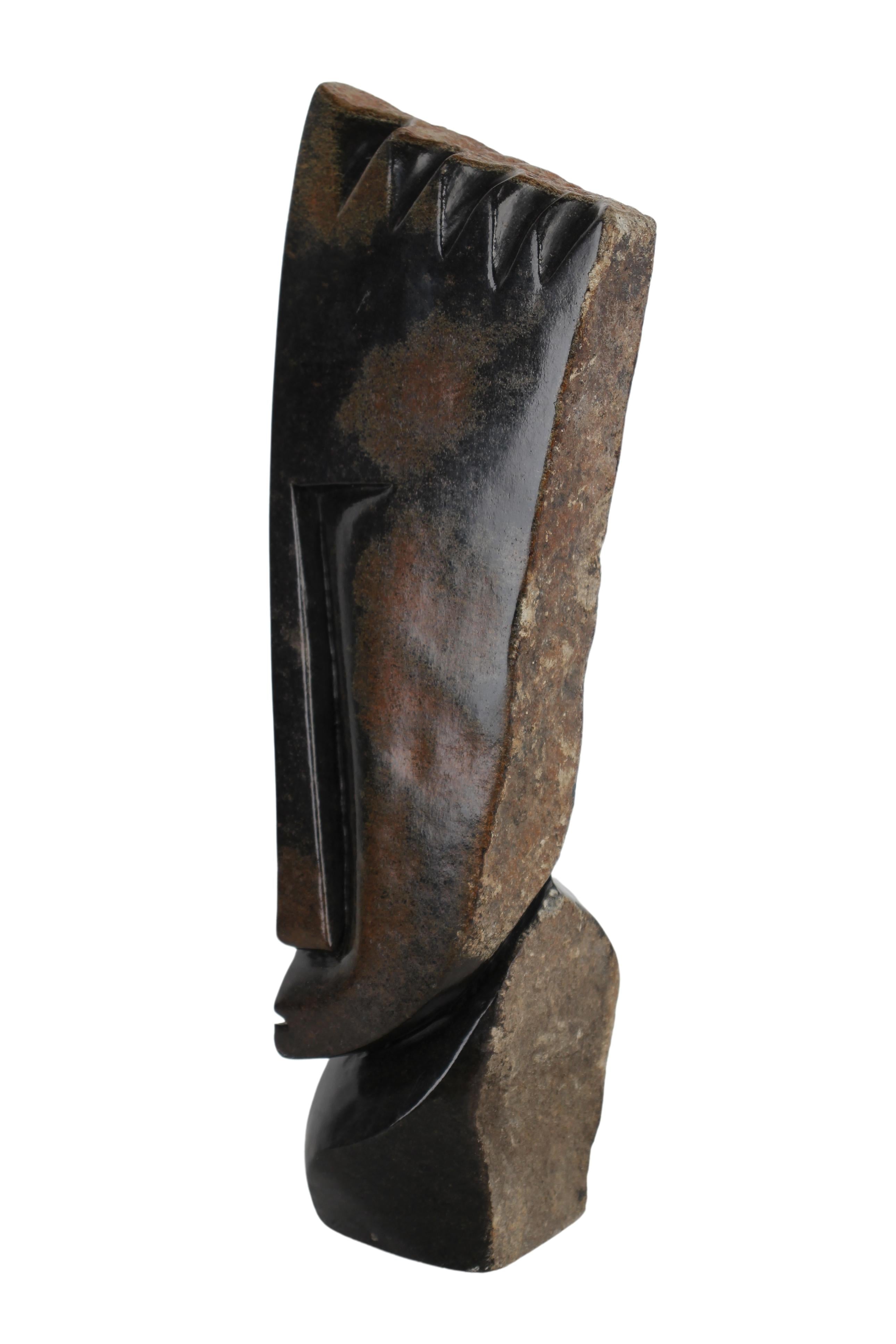Shona Tribe Fruit Serpentine Thinker ~13.8" Tall (New 2024)