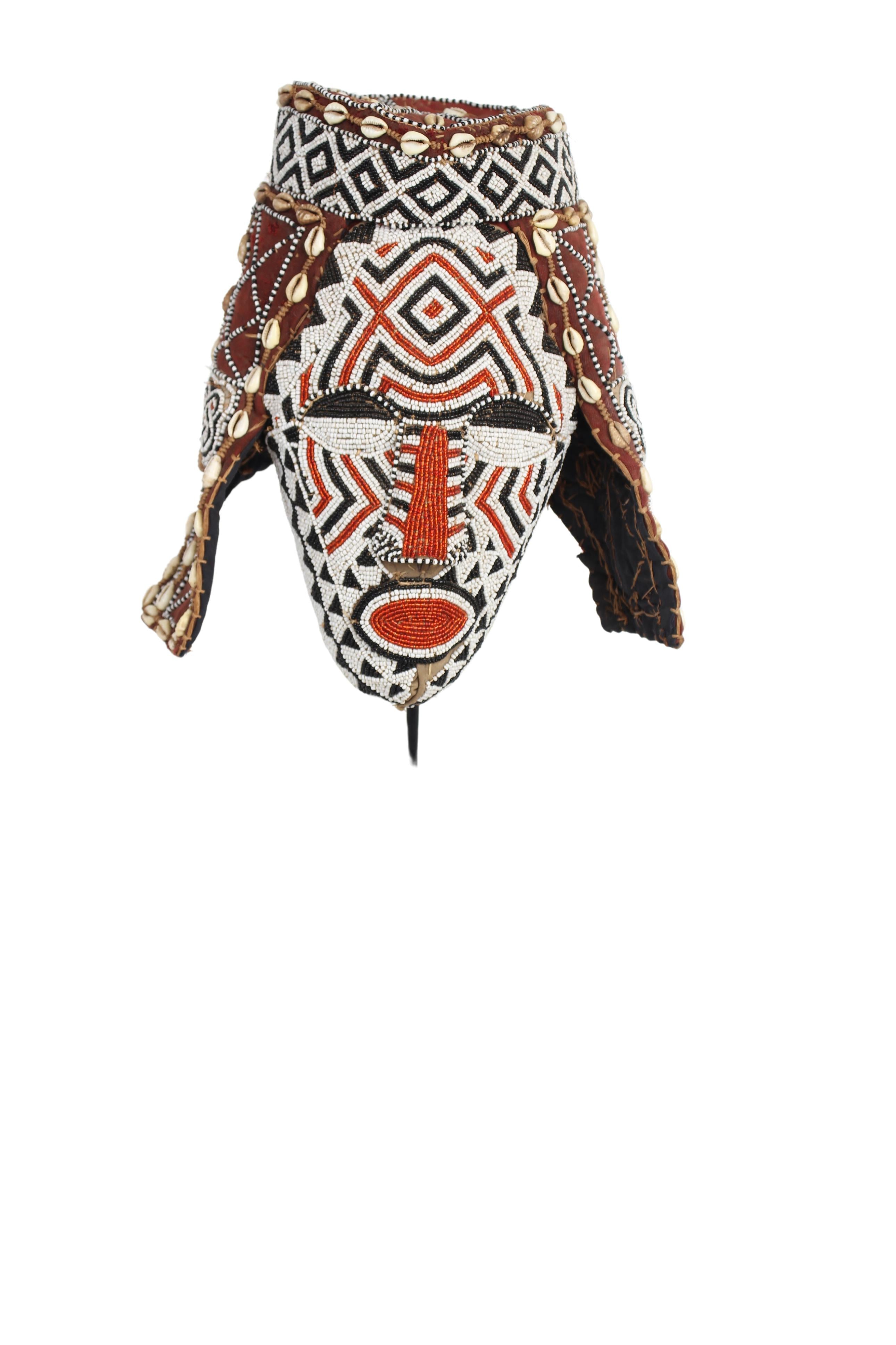 Kuba/Bakuba Tribe Mask ~22.8" Tall (New 2024)