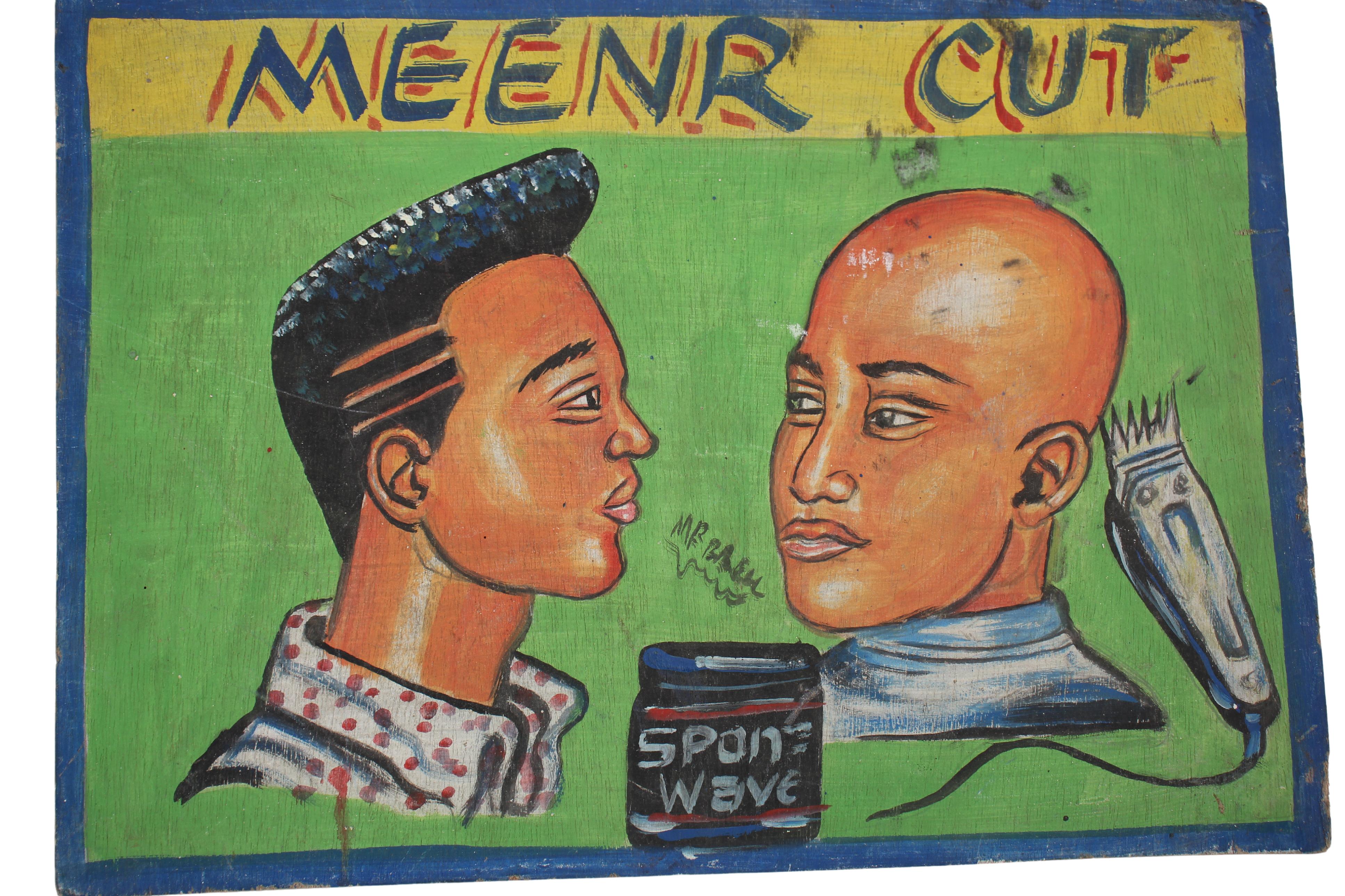 Baule Tribe Hairdresser Posters ~15.7" Tall (New 2024)