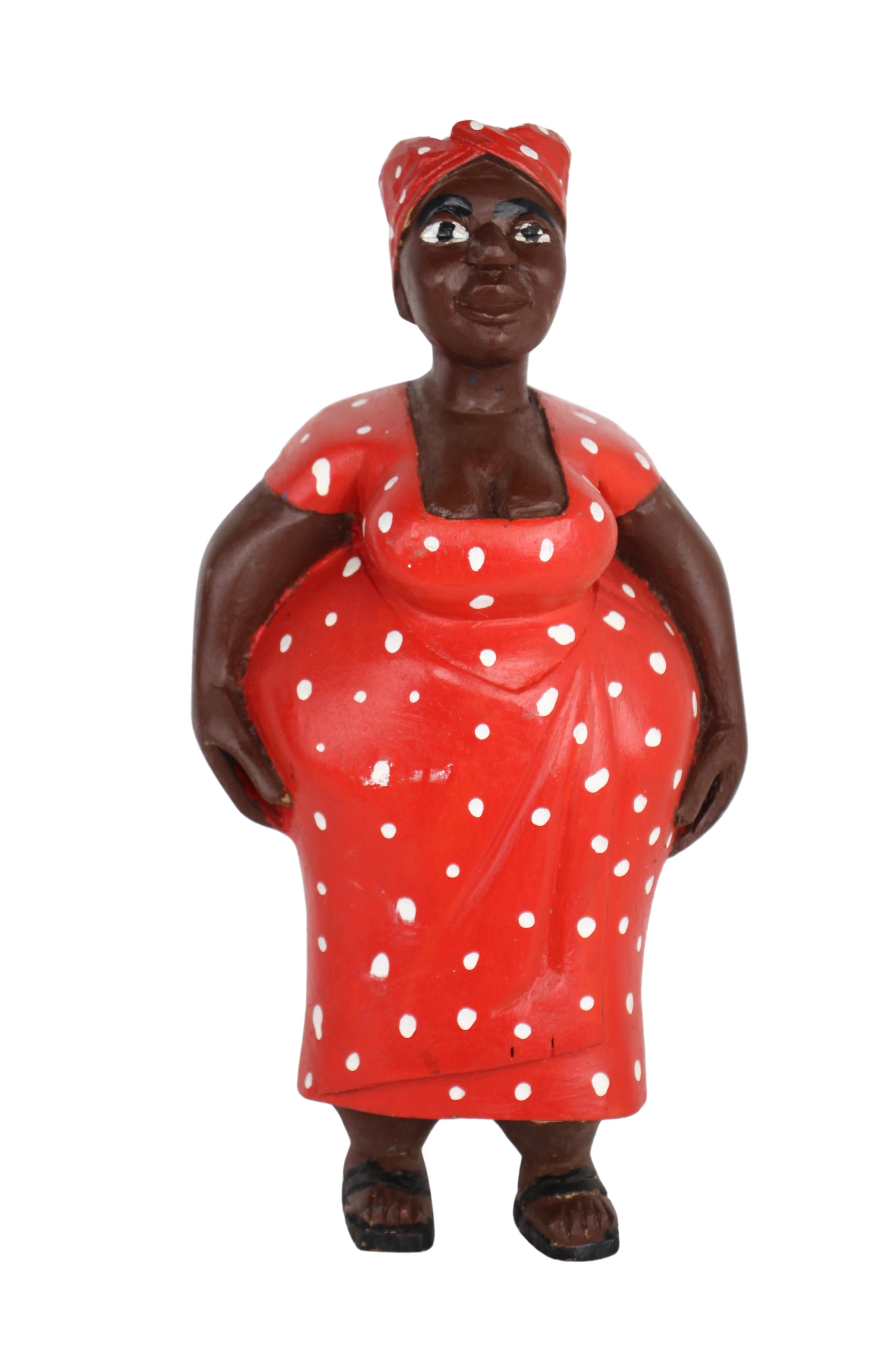 Baule Tribe African Colonial Figures ~17.7" Tall (New 2024)