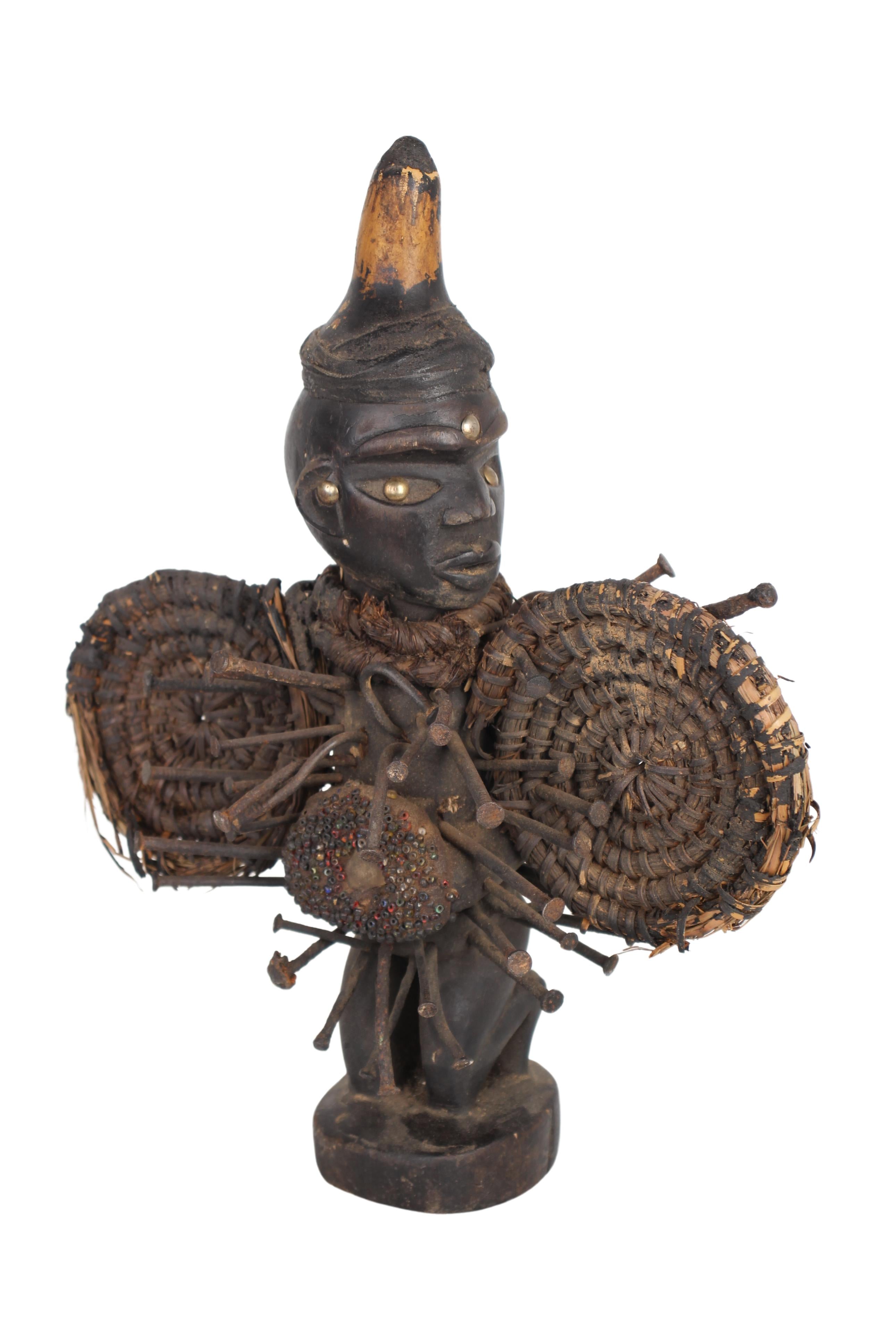 Bakongo Tribe Fetishes ~13.6" Tall (New 2024)
