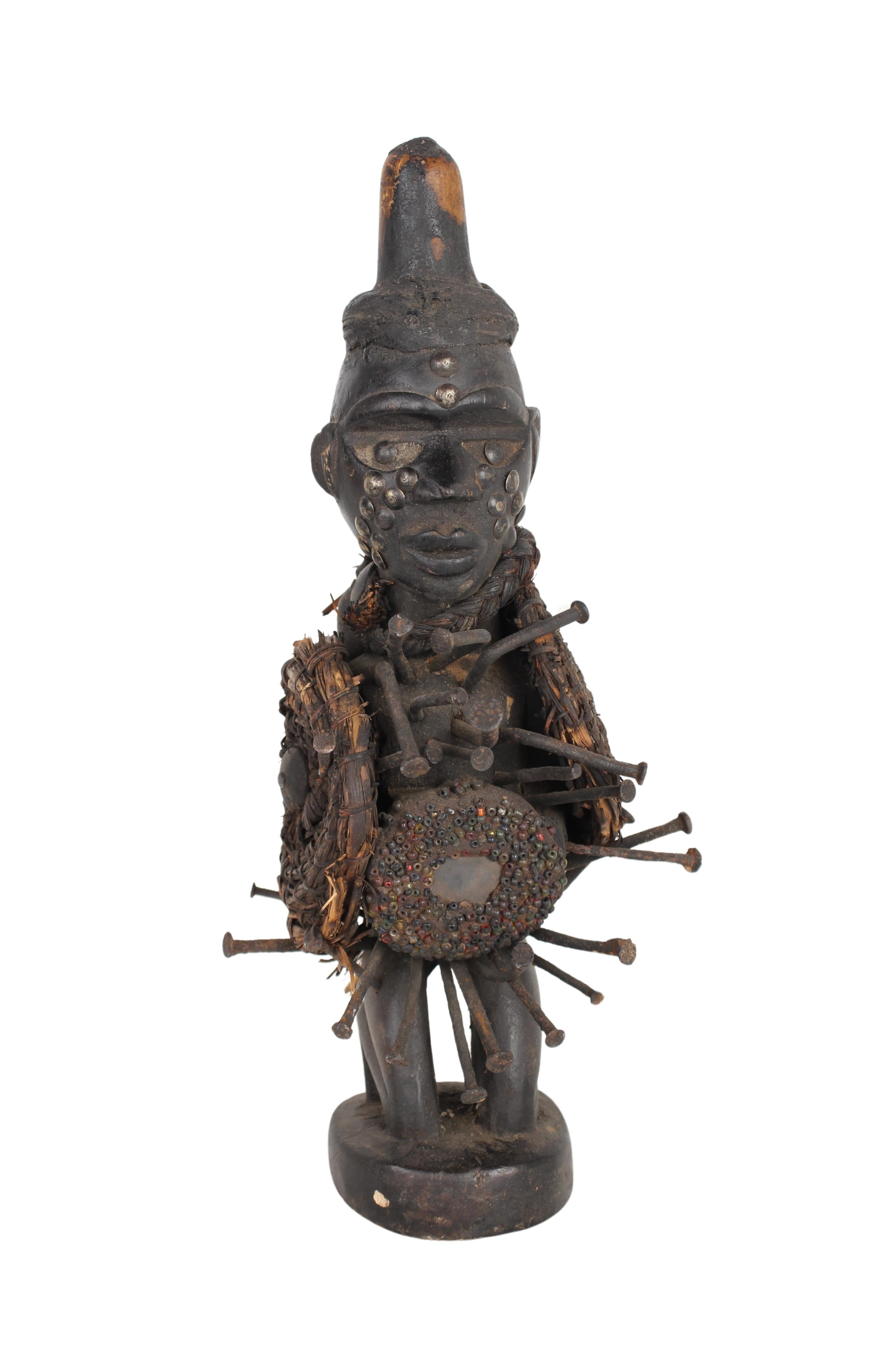 Bakongo Tribe Fetishes ~13.6" Tall (New 2024)