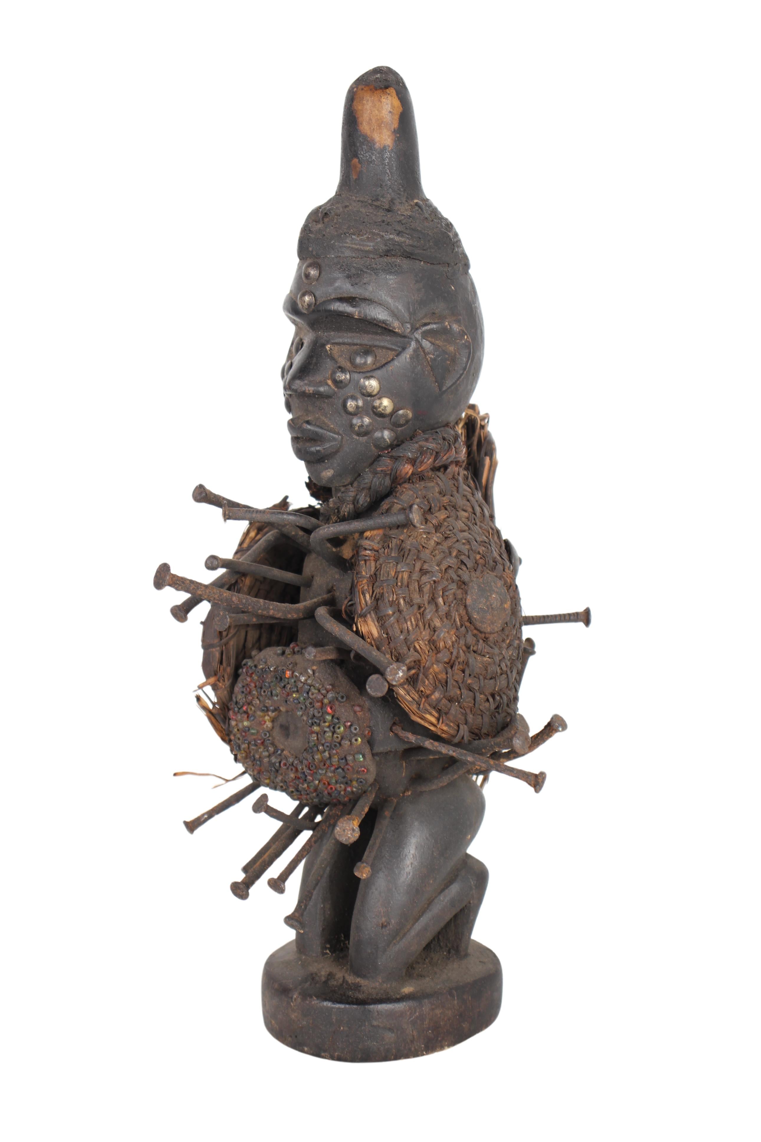Bakongo Tribe Fetishes ~13.6" Tall (New 2024)