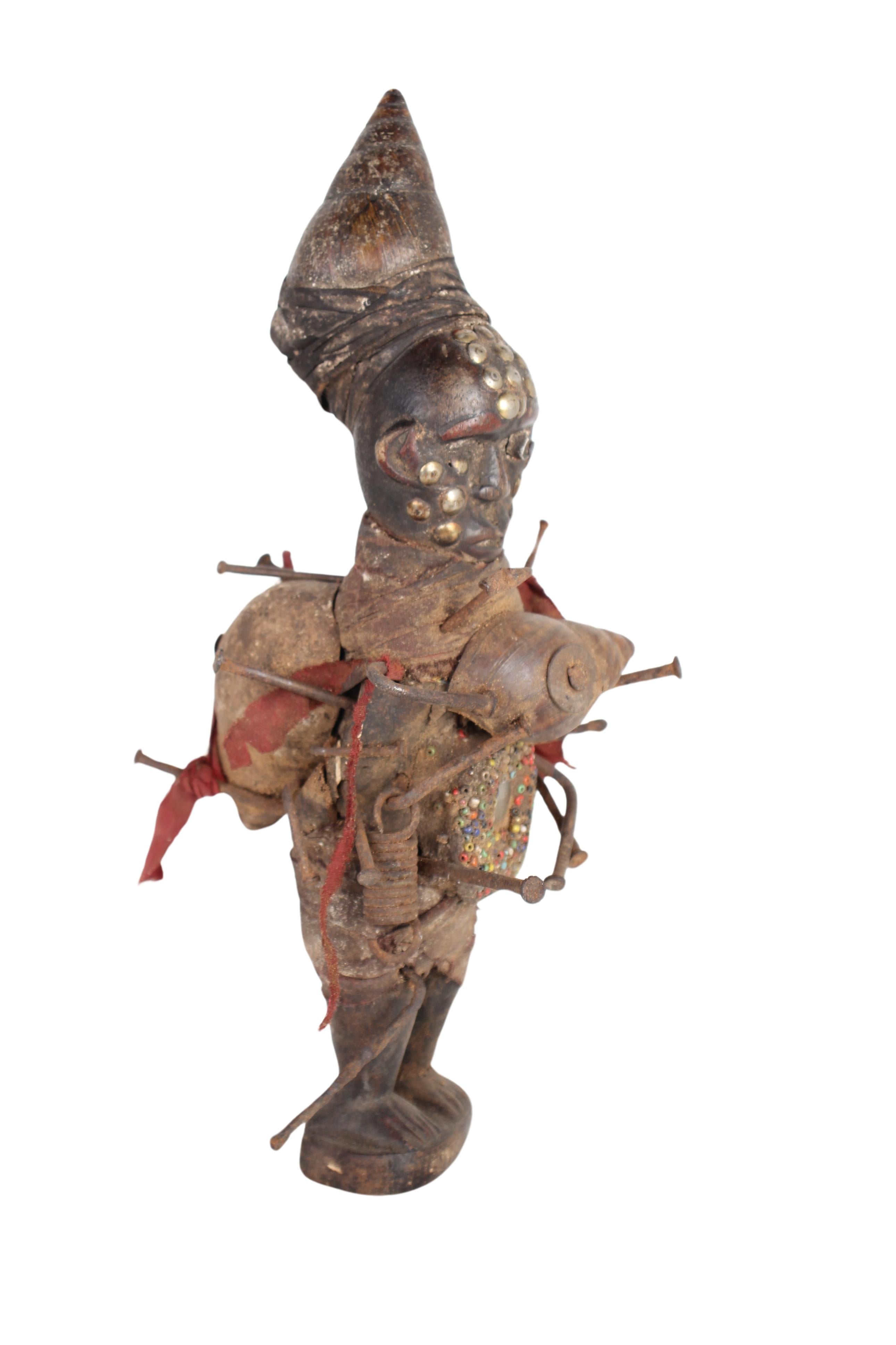 Bakongo Tribe Fetishes ~12.2" Tall (New 2024)