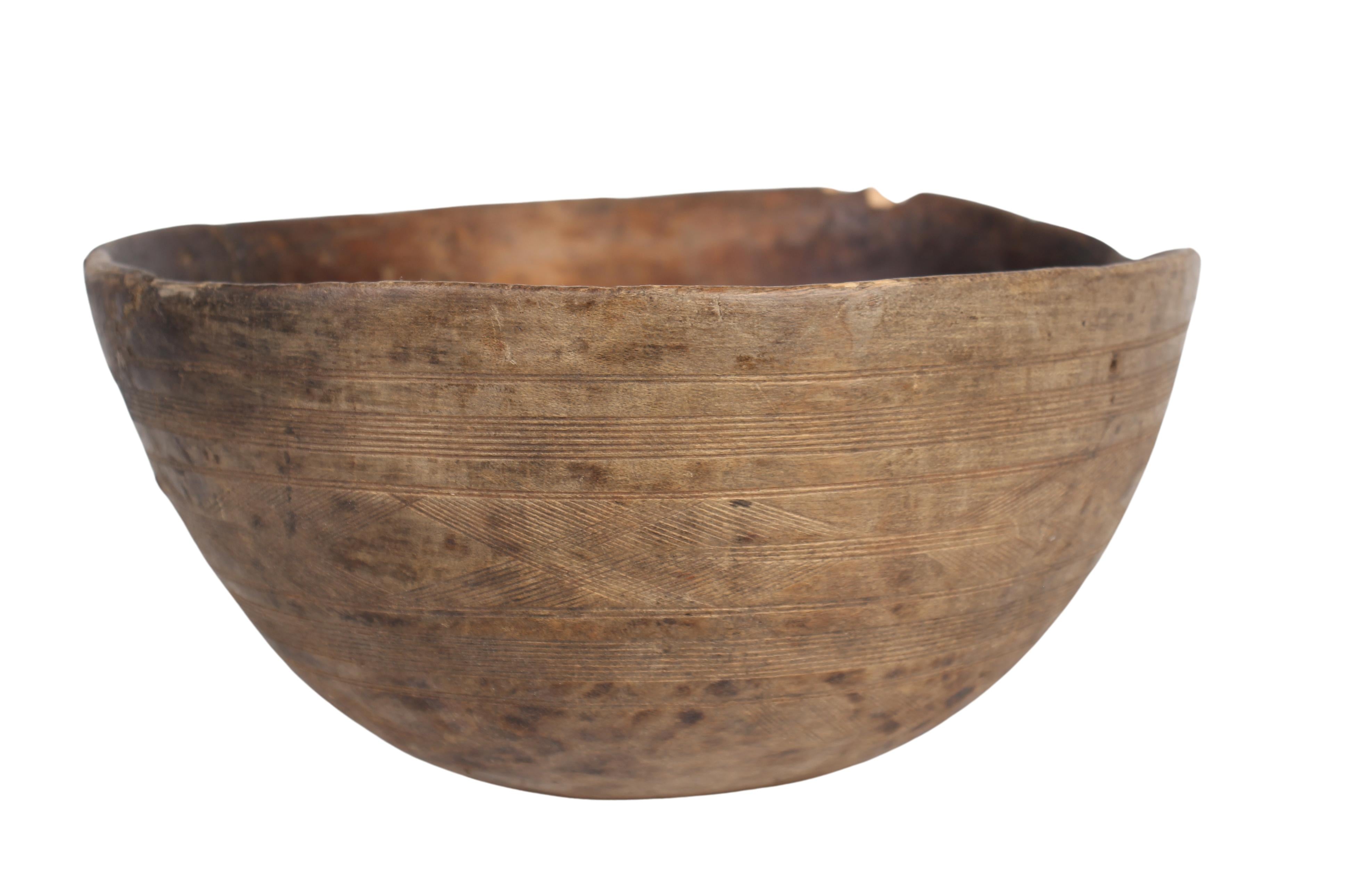 Tuareg Tribe Wooden Bowls ~6.7" Tall (New 2024)