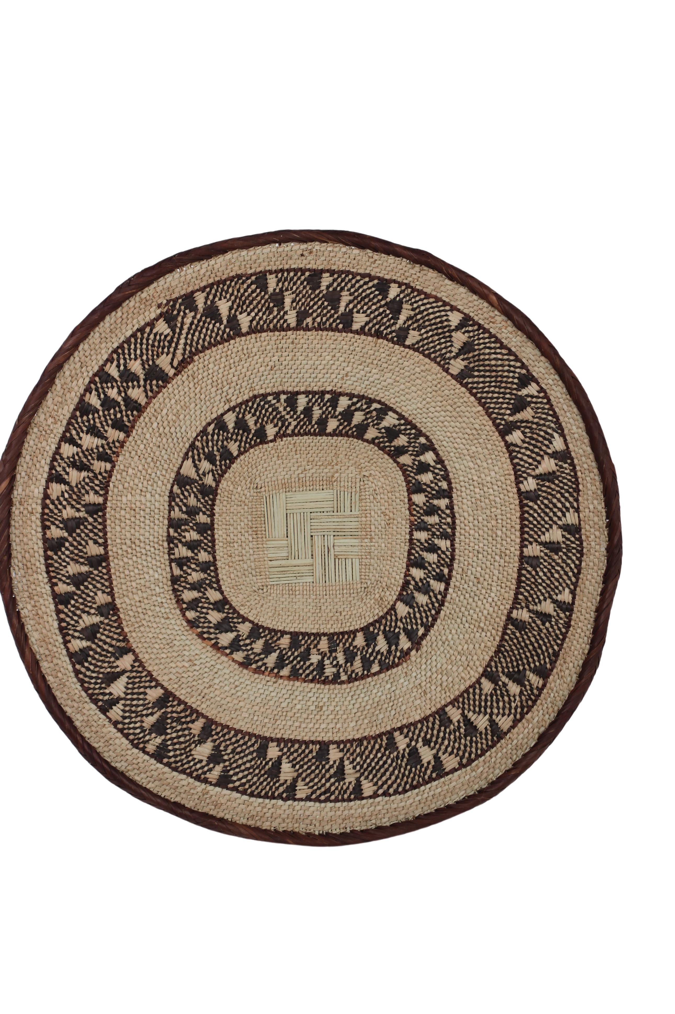 Tonga Tribe Woven Baskets ~2.8" Tall (New 2024)