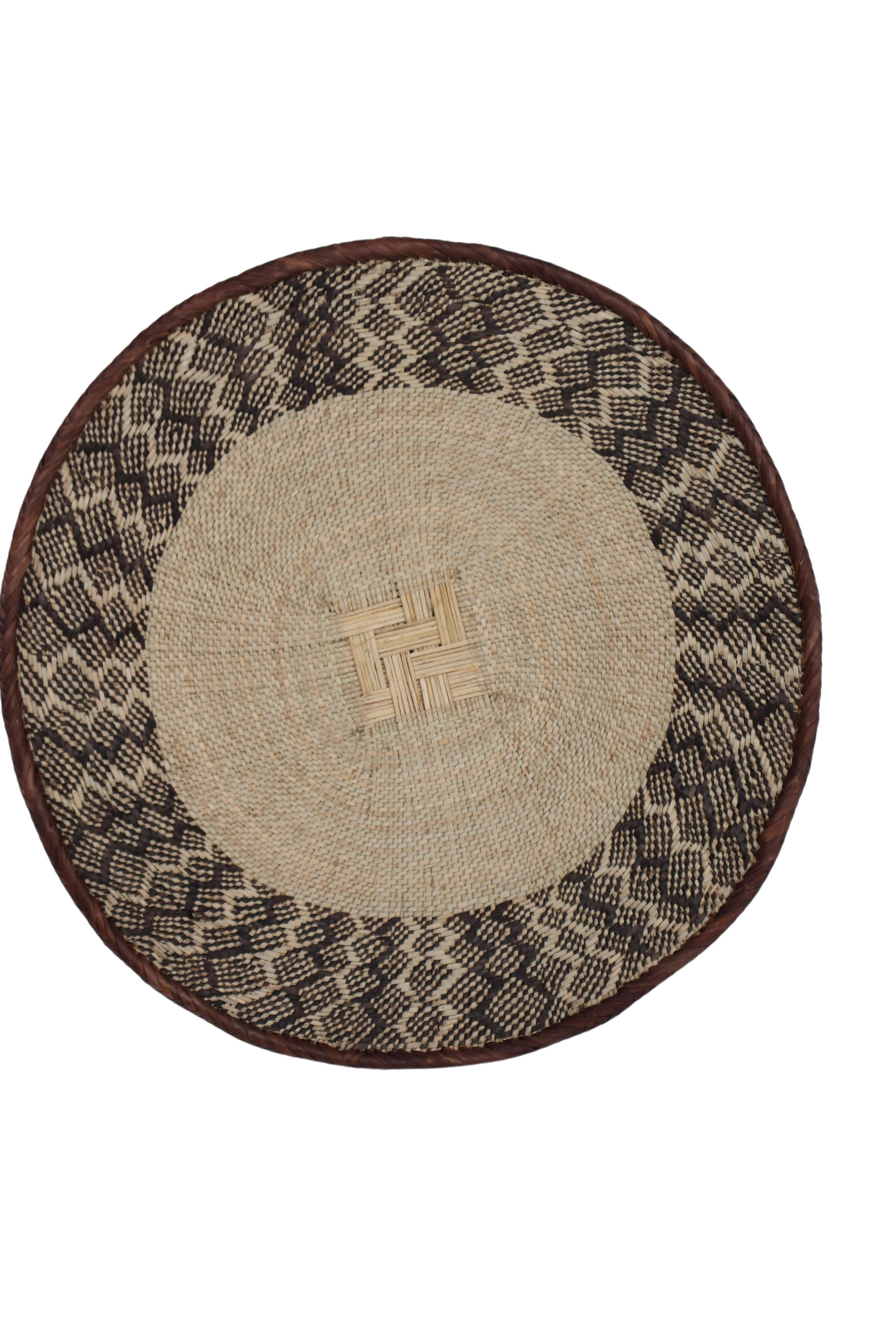 Tonga Tribe Woven Baskets ~2.8" Tall (New 2024)