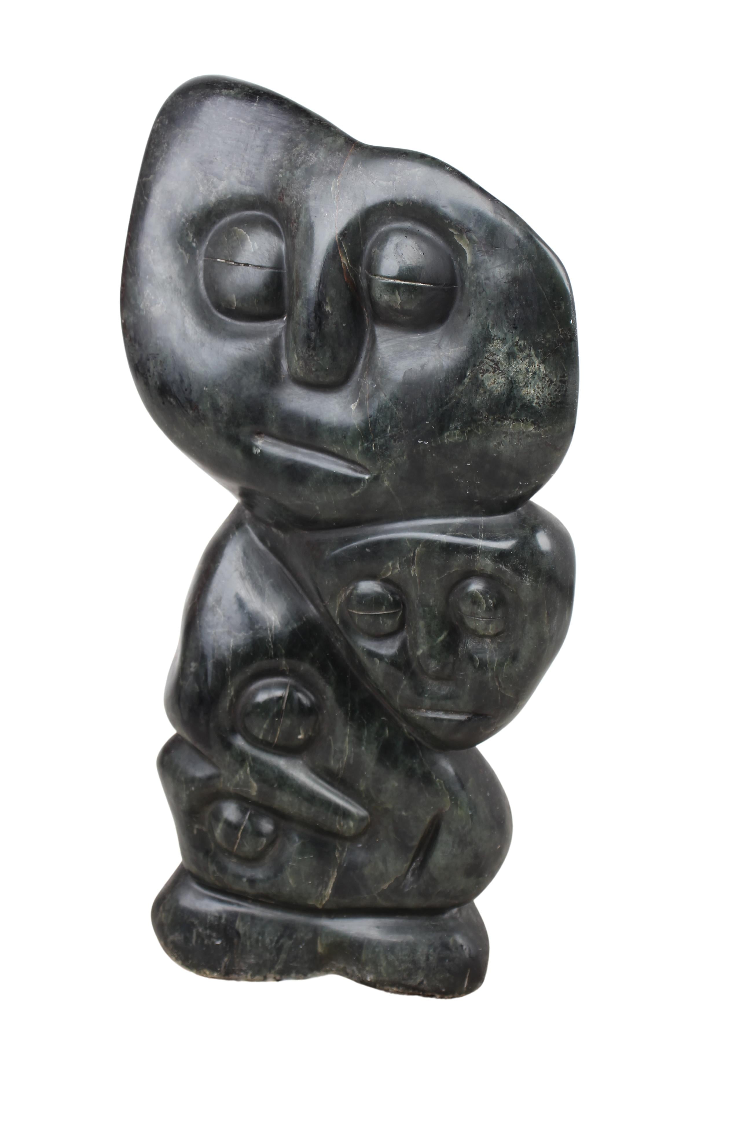 Shona Tribe Springstone Family Tree ~28.3" Tall (New 2024)