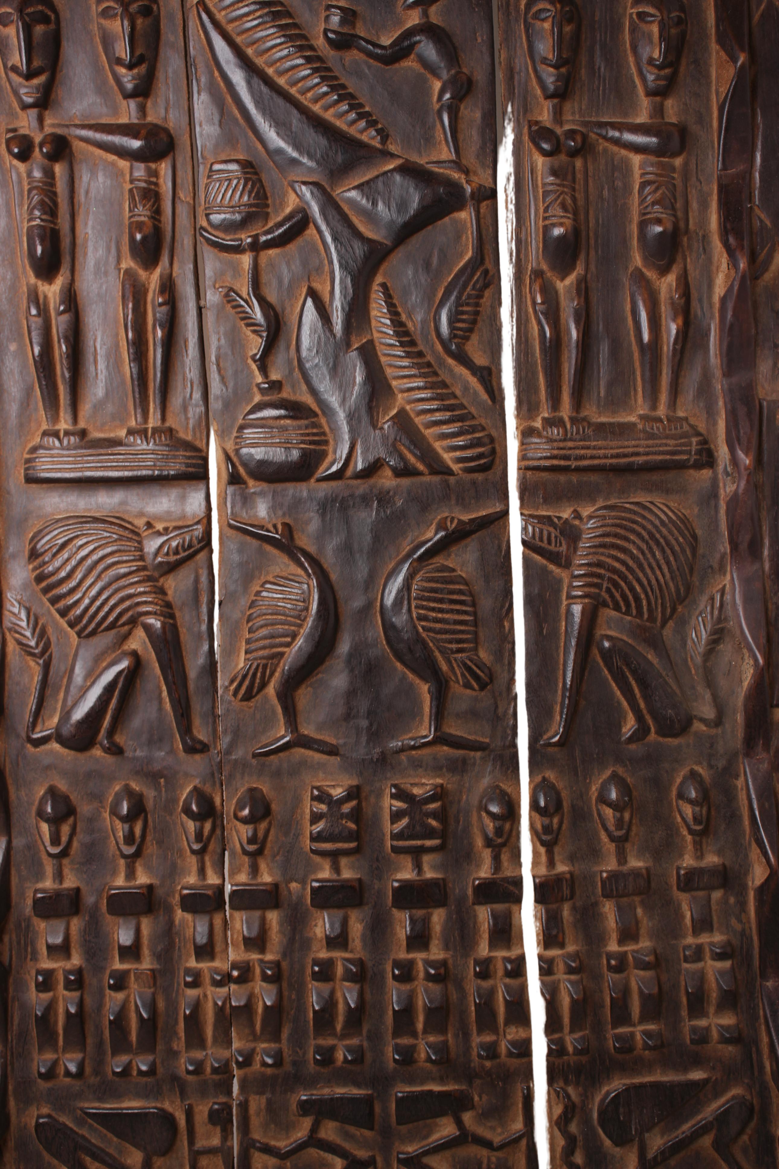 Dogon Tribe Door ~73.6" Tall (New 2024)