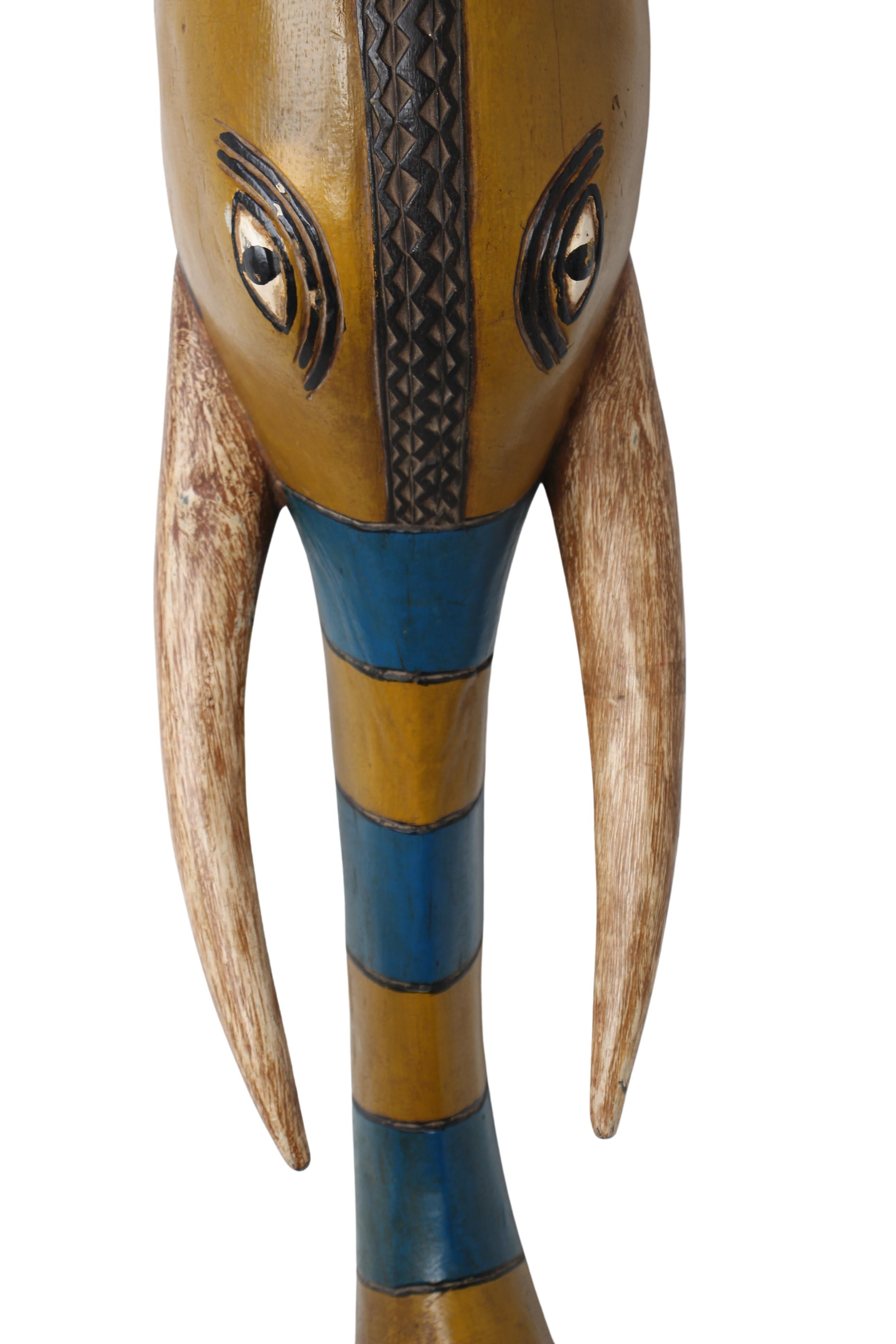 Guro Tribe Masks ~47.2" Tall (New 2024)