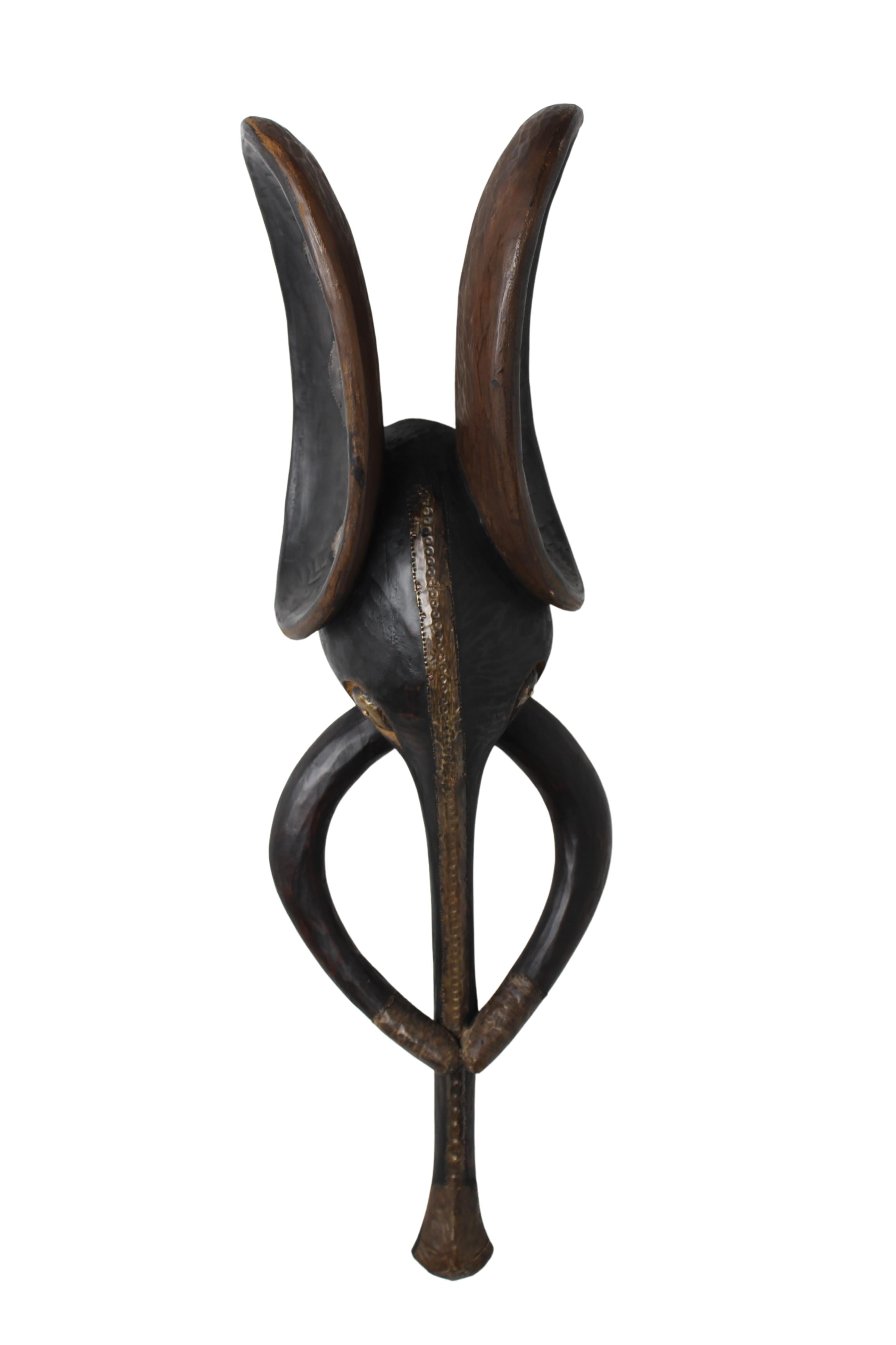 Babanki Tribe Elephant Mask ~49.2" Tall (New 2024)
