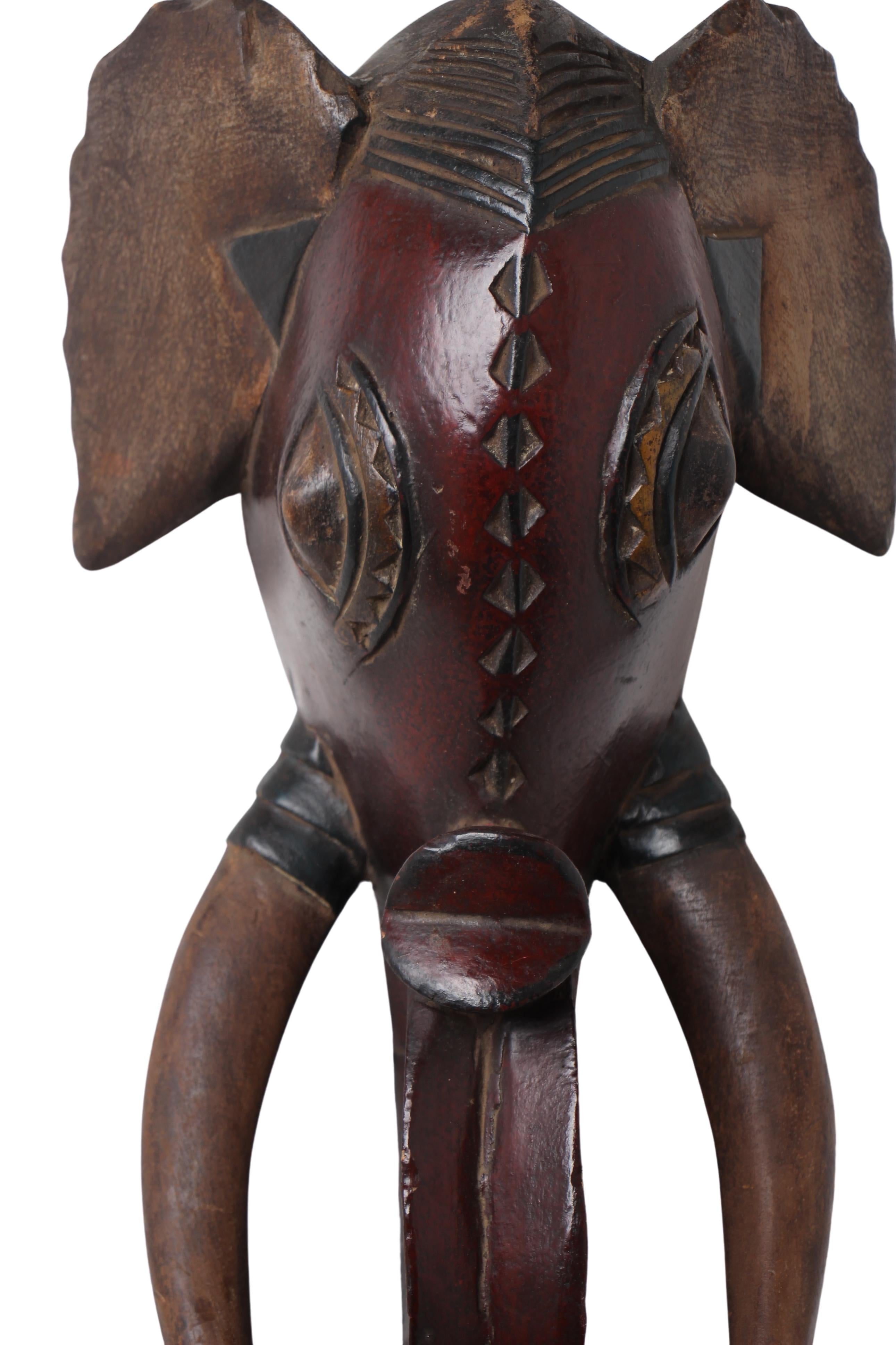 Guro Tribe Masks ~18.9" Tall (New 2024) - West African Artifacts