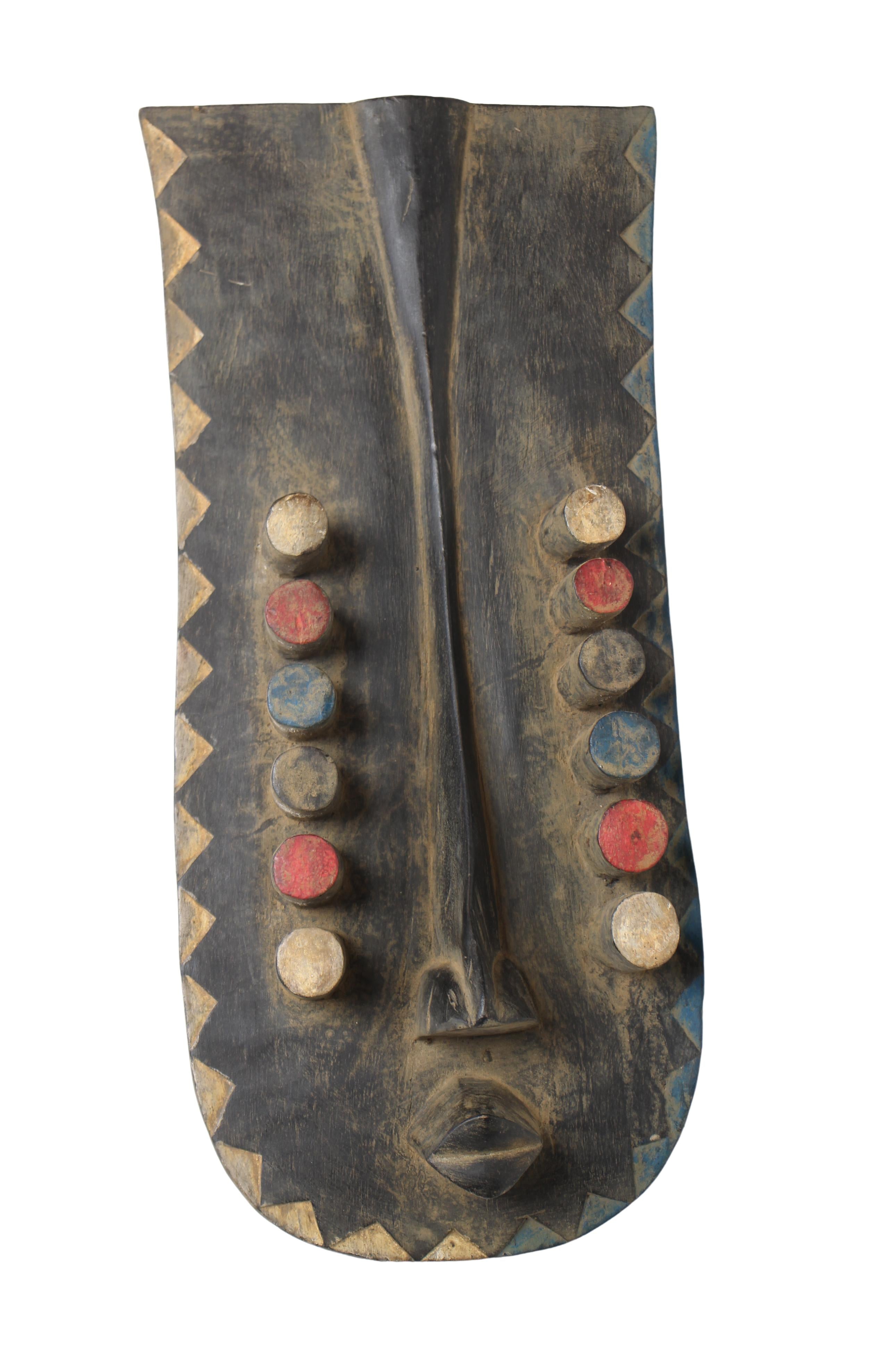 Grebo Tribe Mask ~26" Tall (New 2024) - West African Artifacts