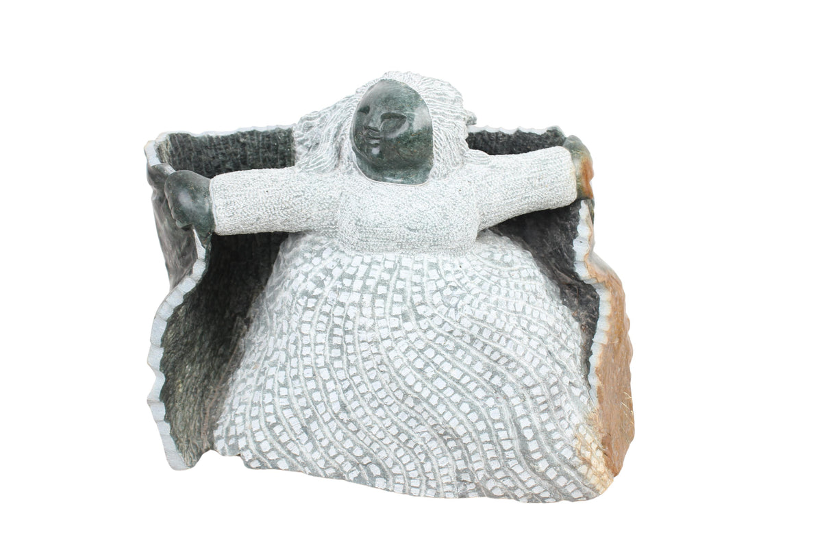 Shona Stone: Fat Mama | African Angel Art