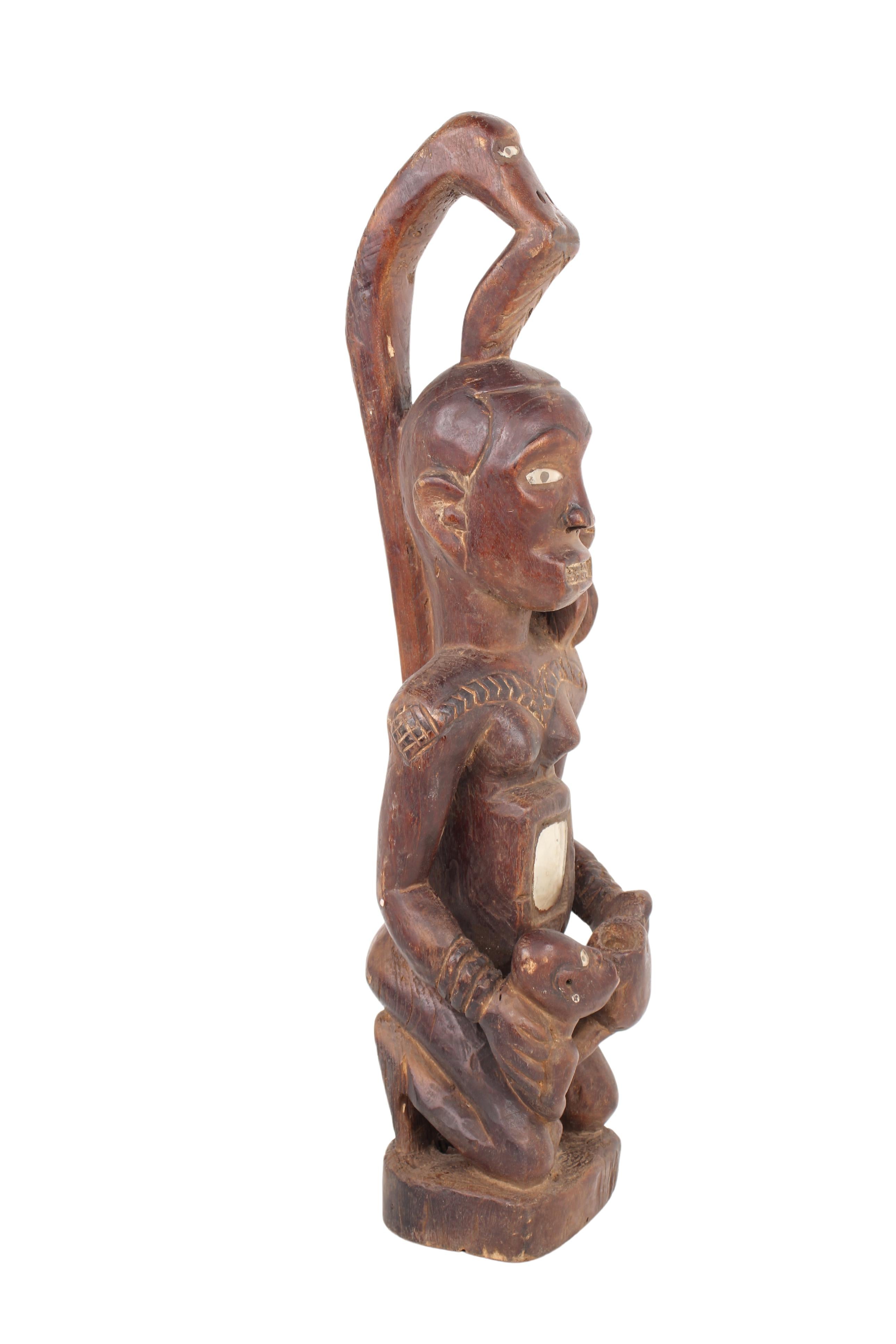Basongye/Songye Tribe Fetish Statue ~25.6" Tall (New 2024)