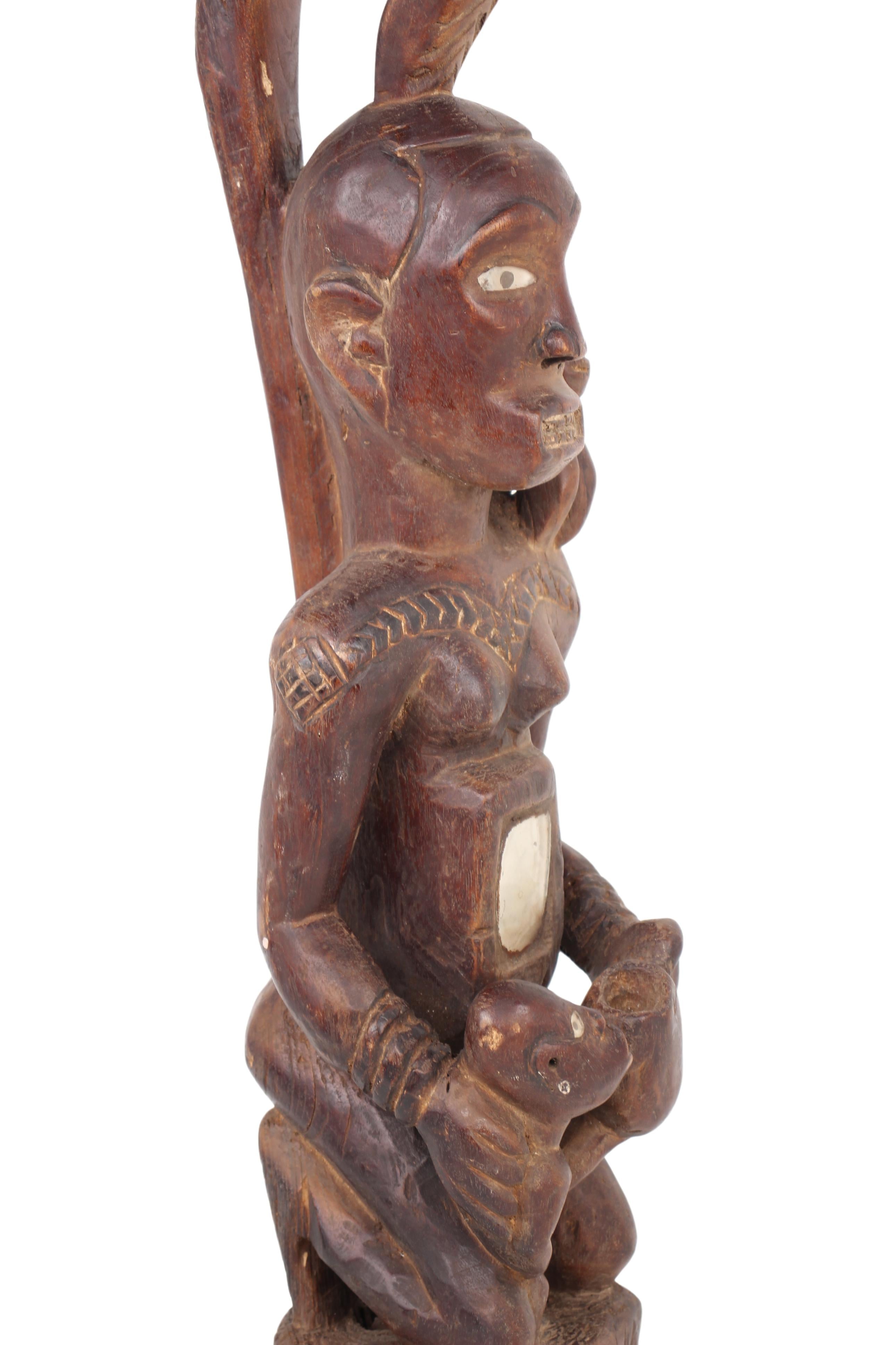 Basongye/Songye Tribe Fetish Statue ~25.6" Tall (New 2024)