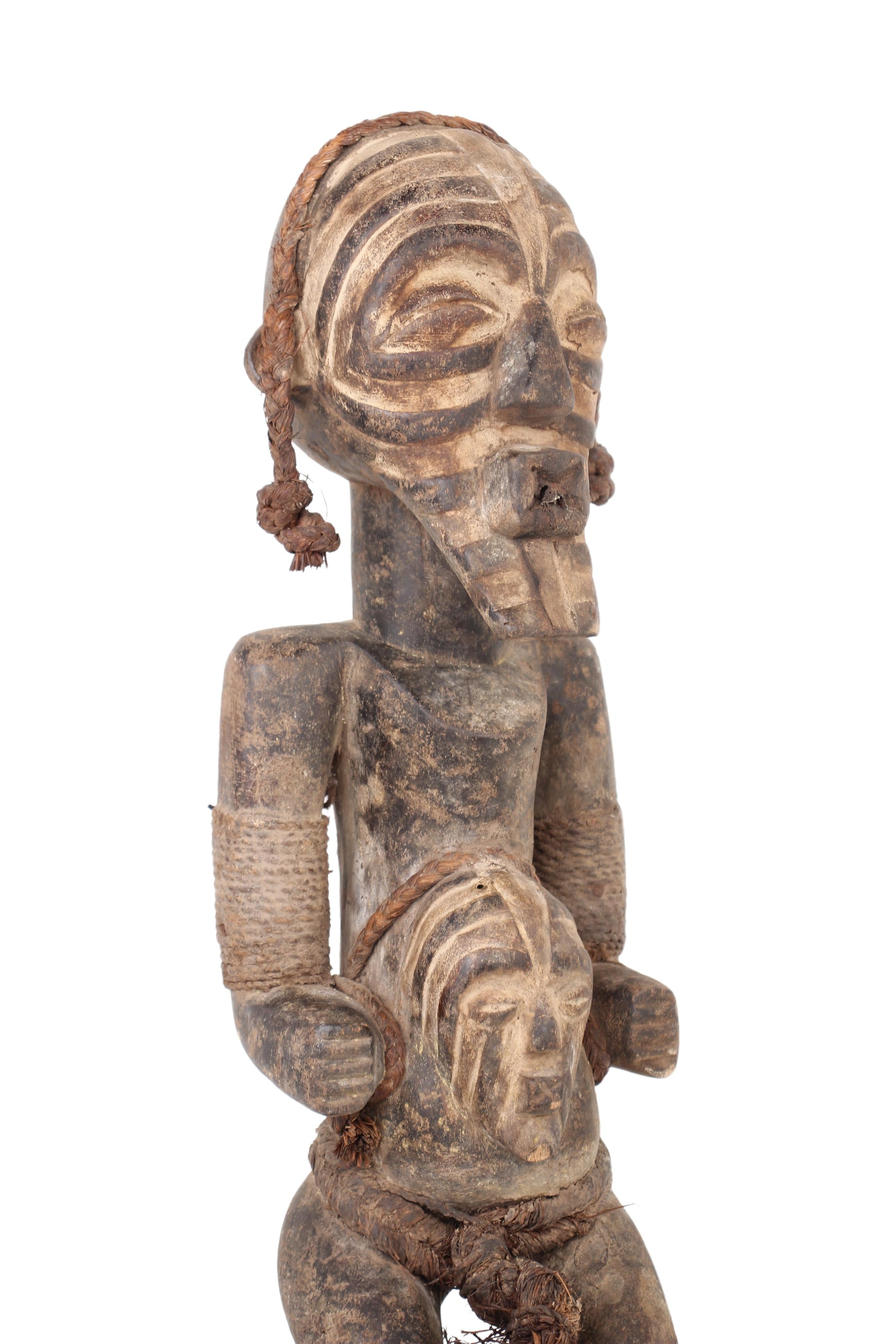 Basongye/Songye Tribe Fetish Statue ~26" Tall (New 2024)