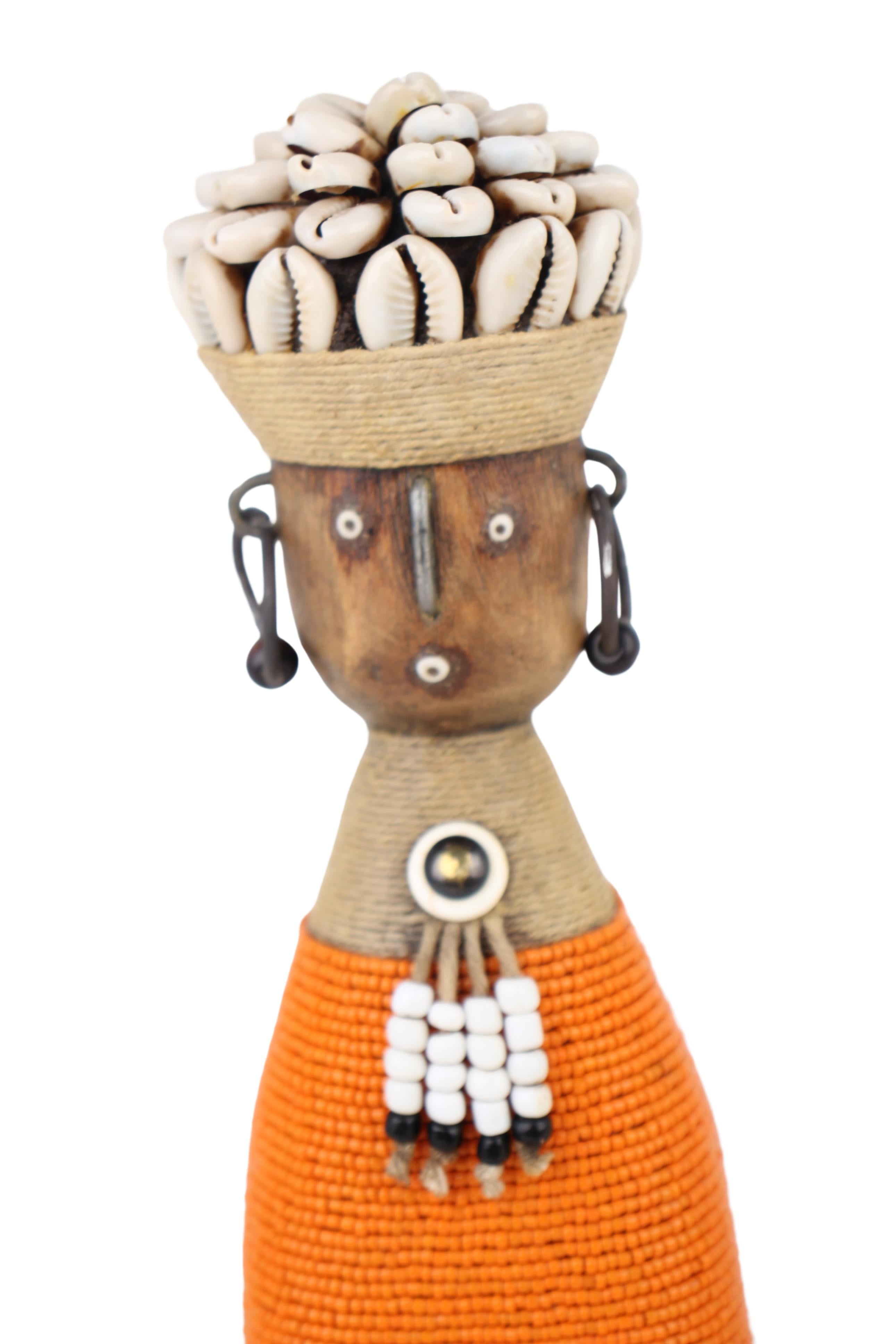 Namji Tribe Dolls ~11.8" Tall (New 2024) - Beaded Artifact