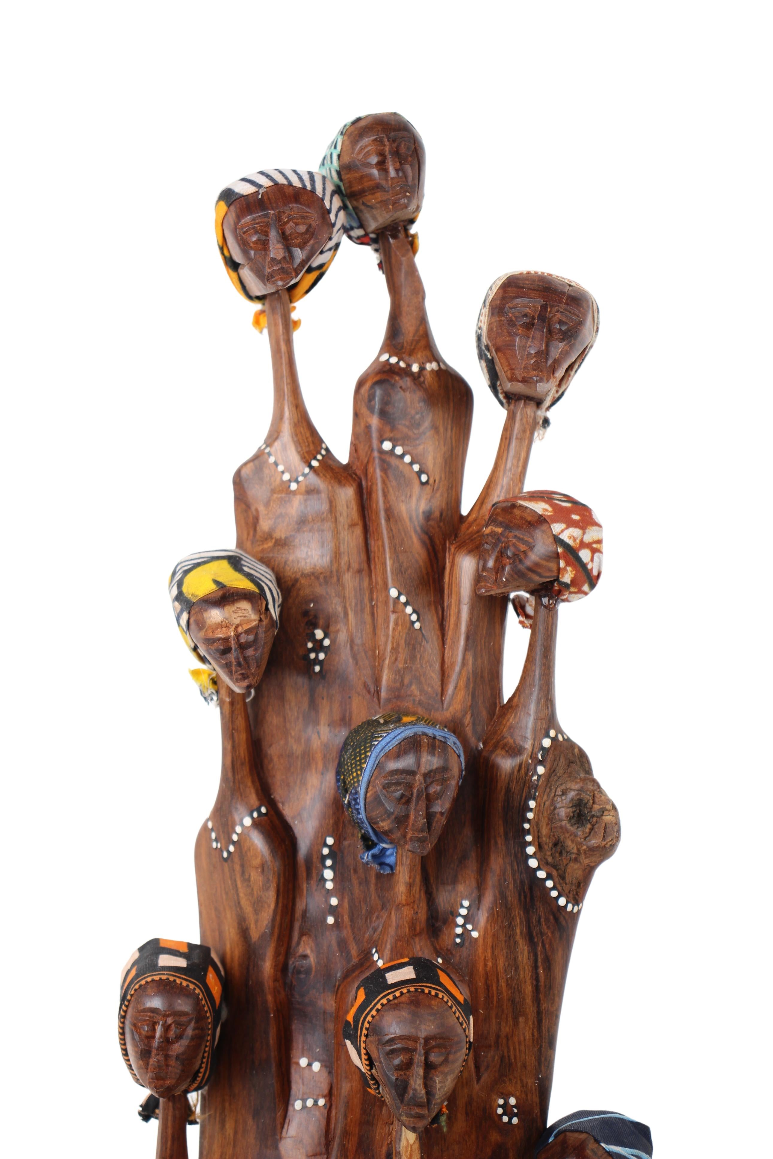 Makonde Tribe Mozambican Family ~22.8