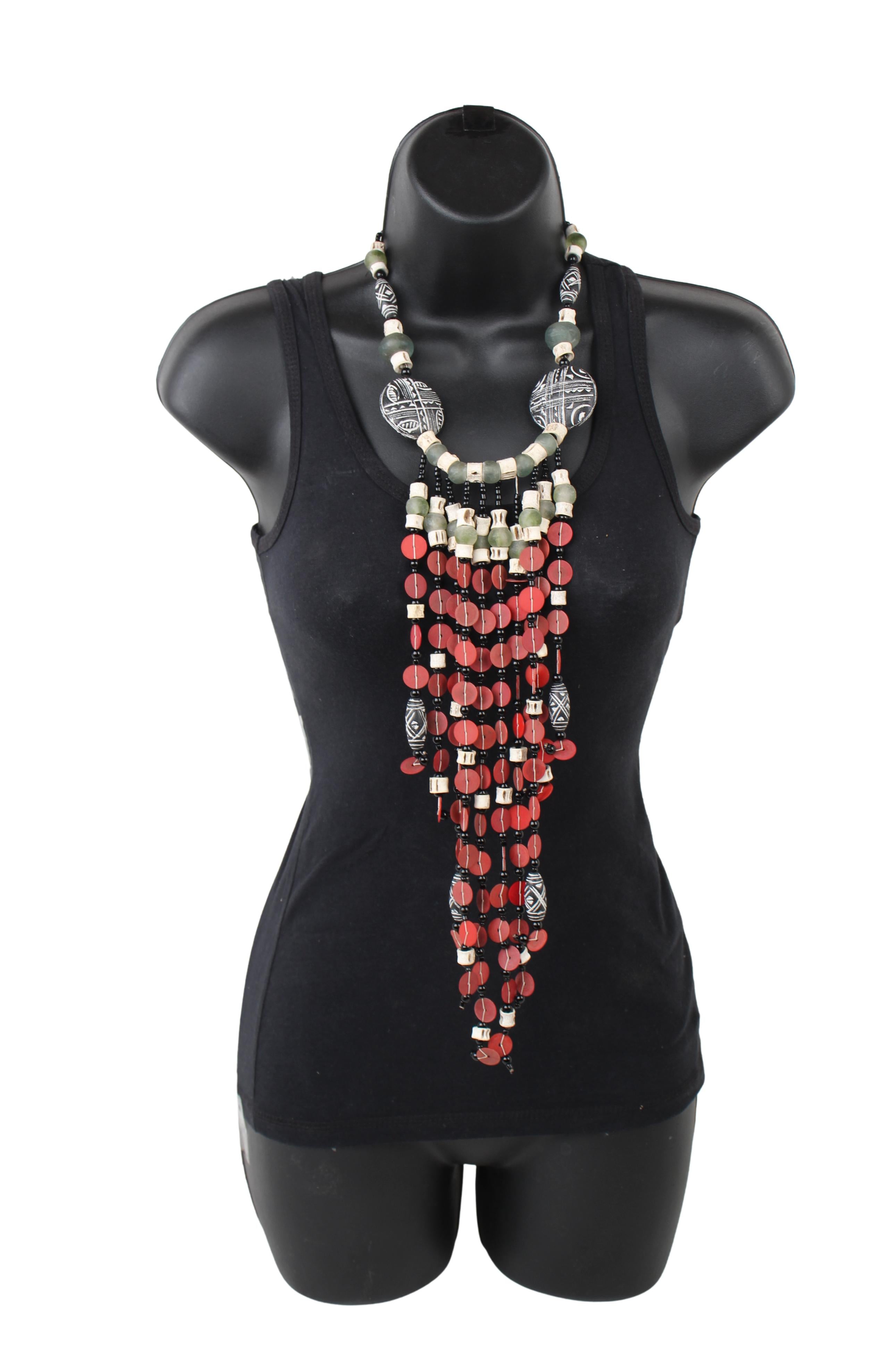 Tuareg Tribe Necklaces ~22.8" Tall (New 2024)