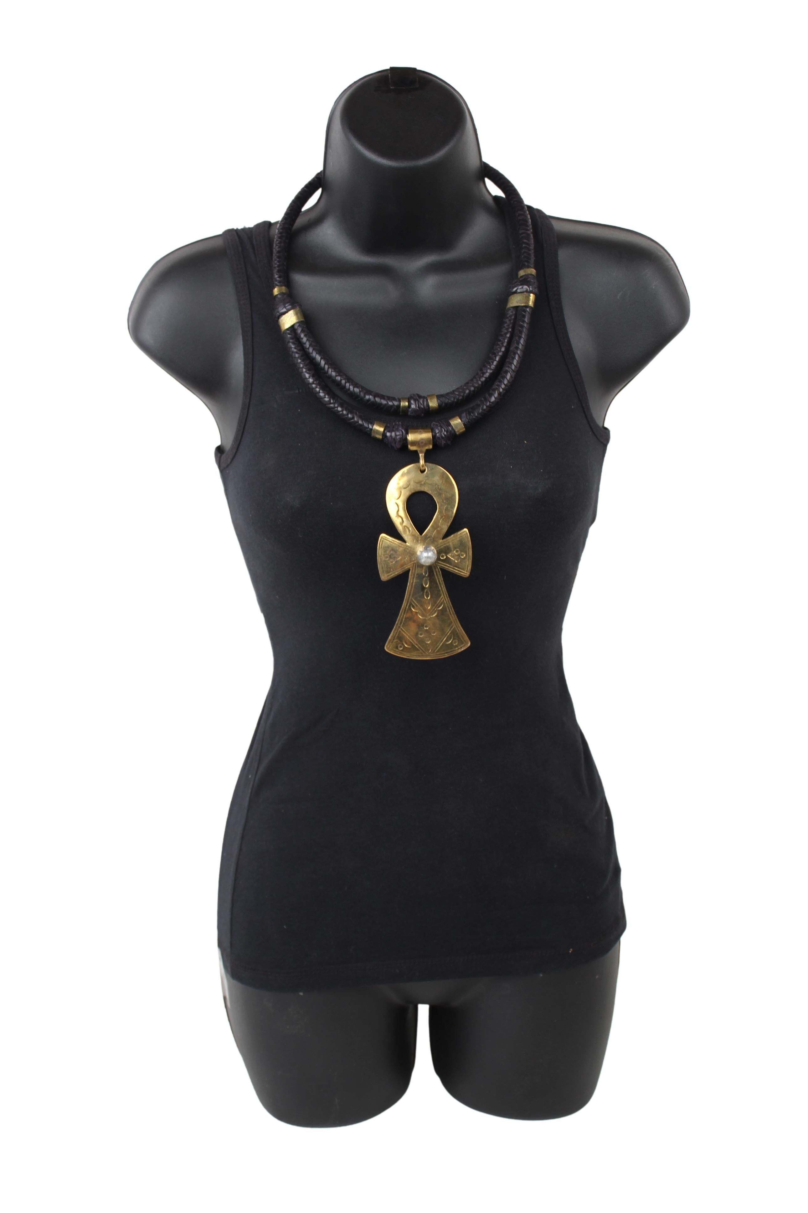 Tuareg Tribe Necklaces ~15.4" Tall (New 2024)