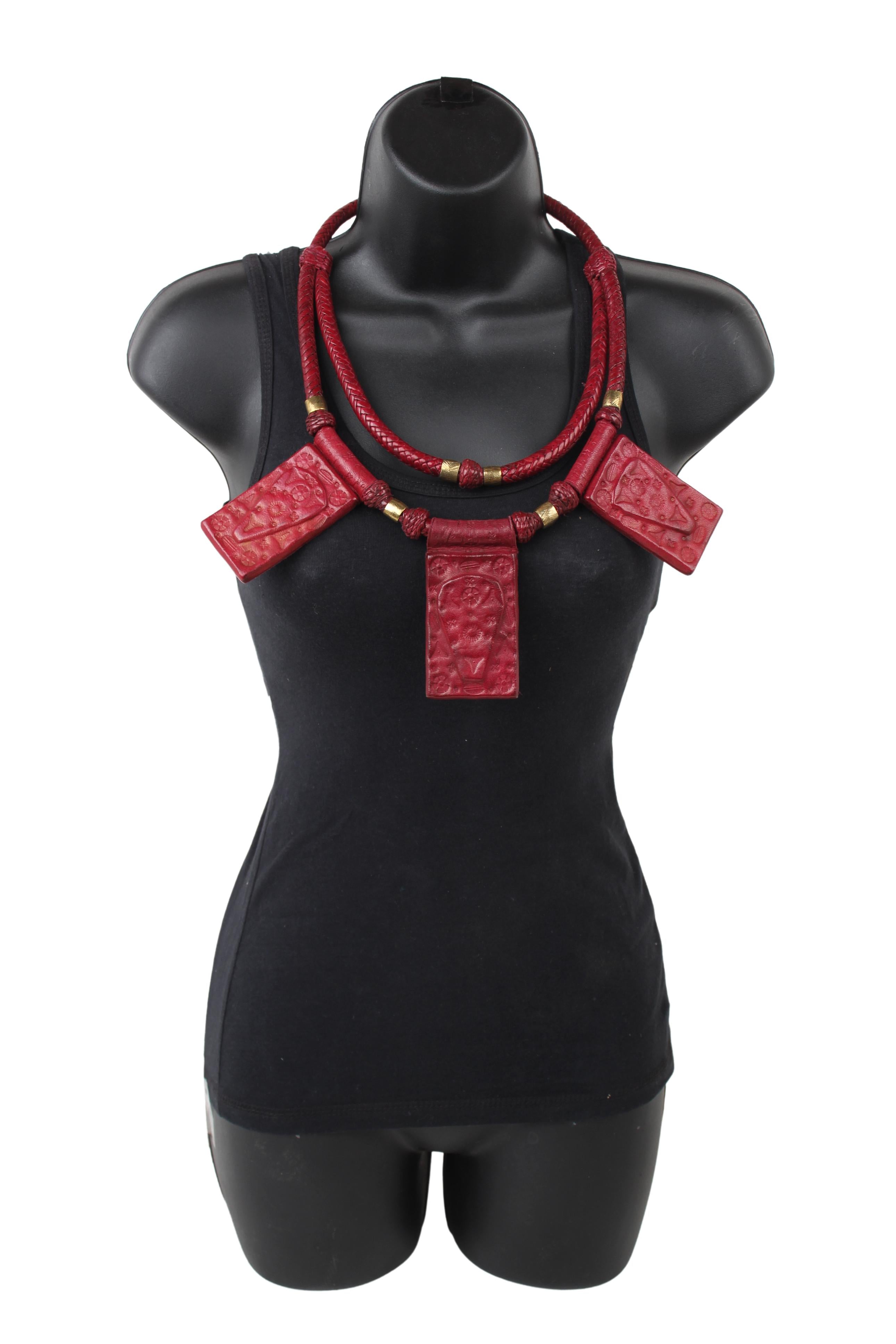Tuareg Tribe Necklaces ~13" Tall (New 2024)