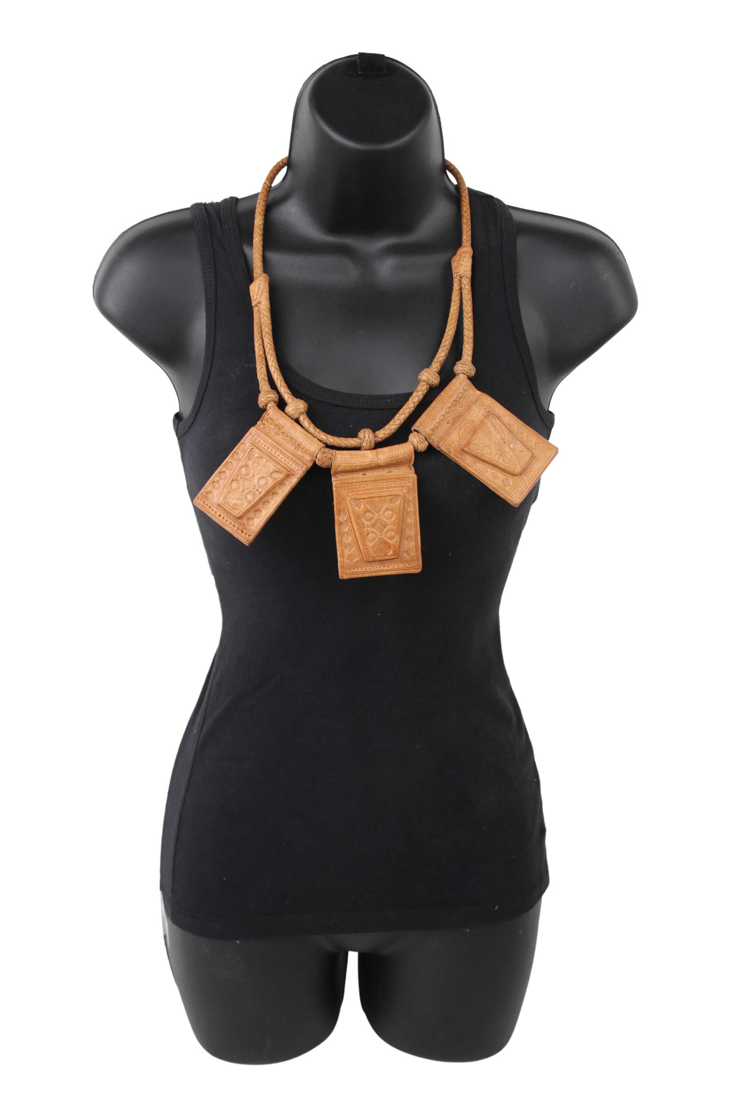 Tuareg Tribe Necklaces ~14.6" Tall (New 2024)