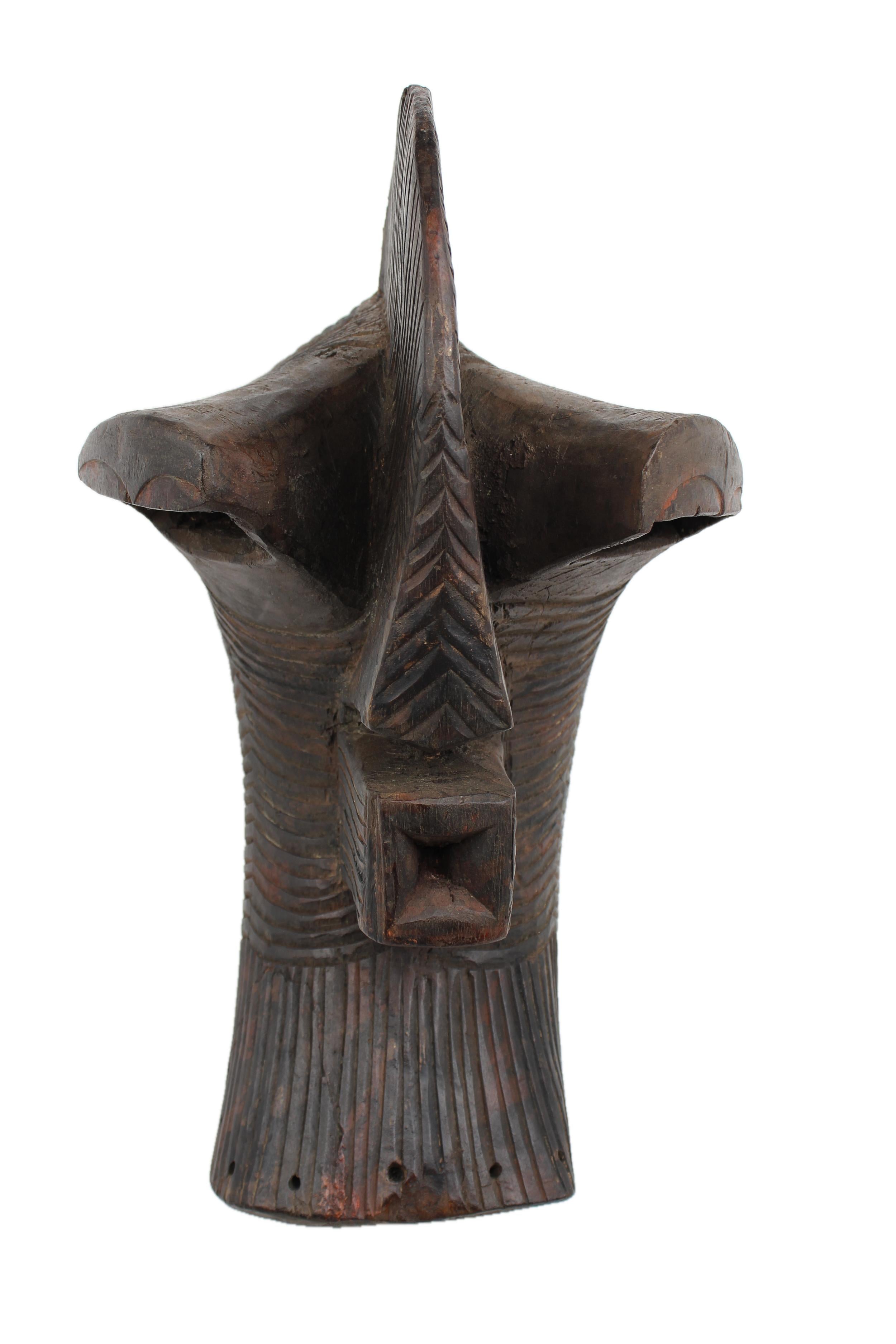 Basonge/Songye Tribe Mask ~21.7" Tall - New 2025