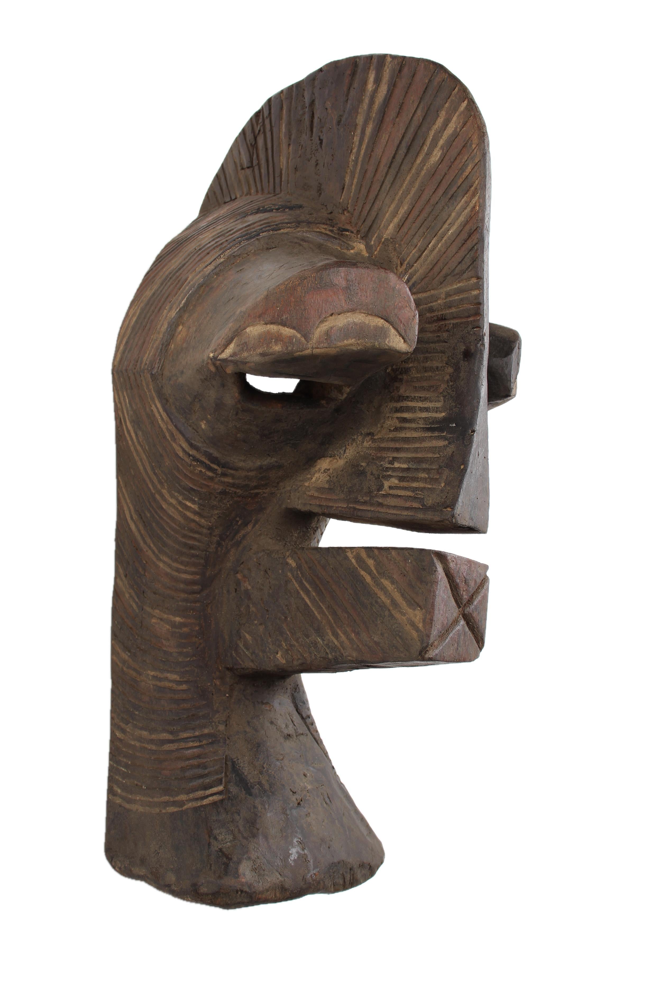Basonge/Songye Tribe Mask ~26.8" Tall - New 2025