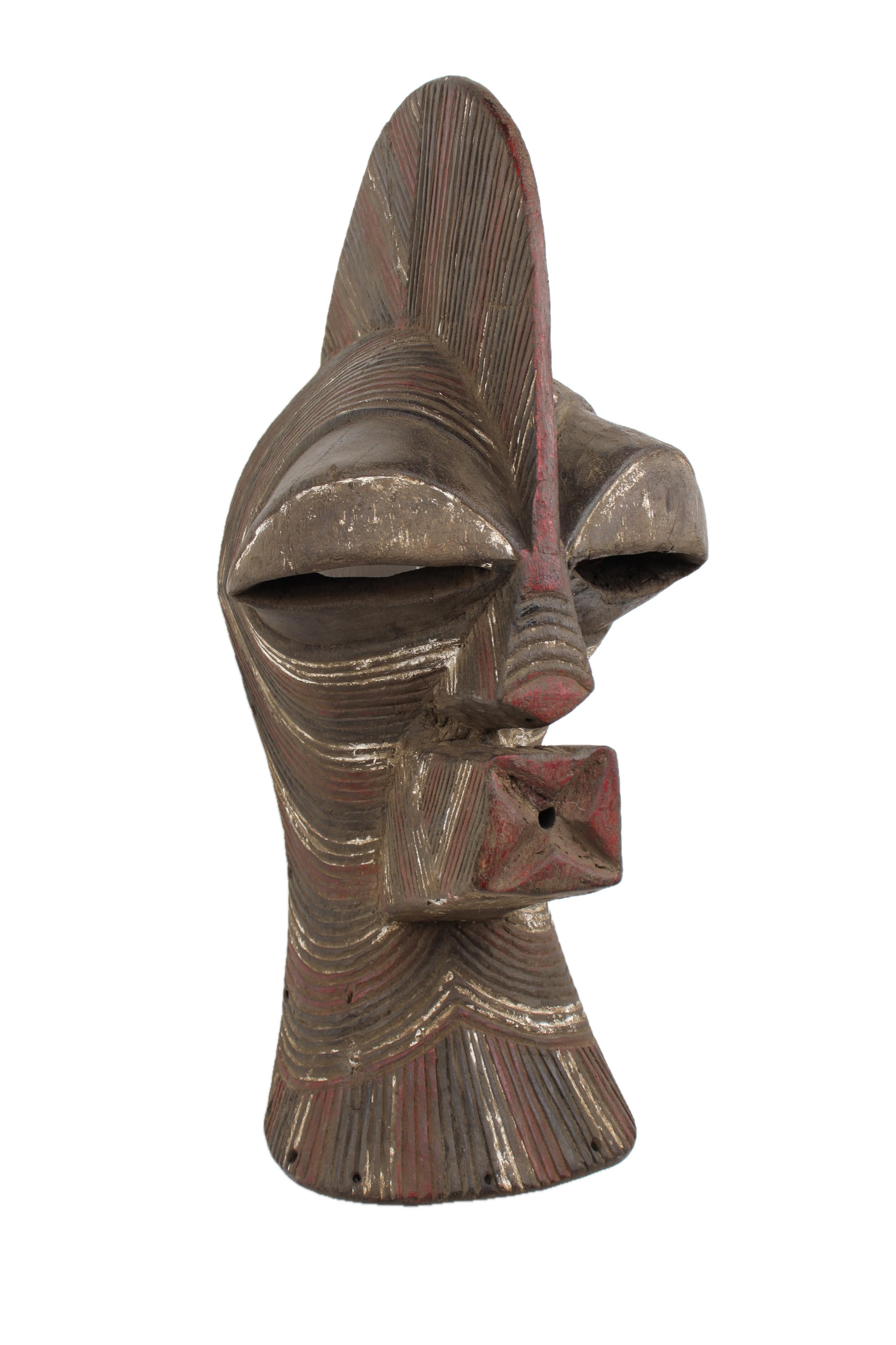 Basonge/Songye Tribe Mask ~26.0" Tall - New 2025
