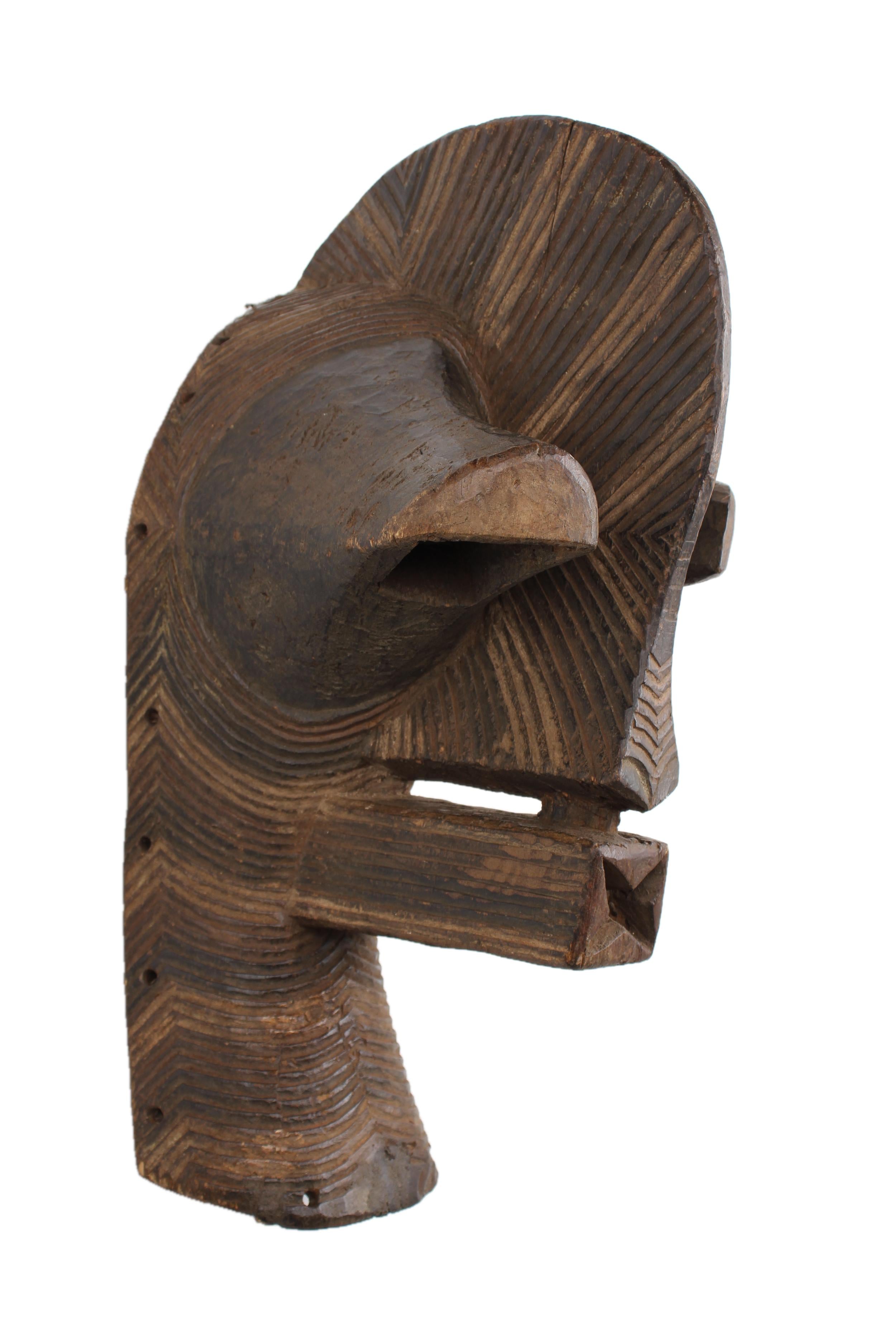 Basonge/Songye Tribe Mask ~23.2" Tall - New 2025