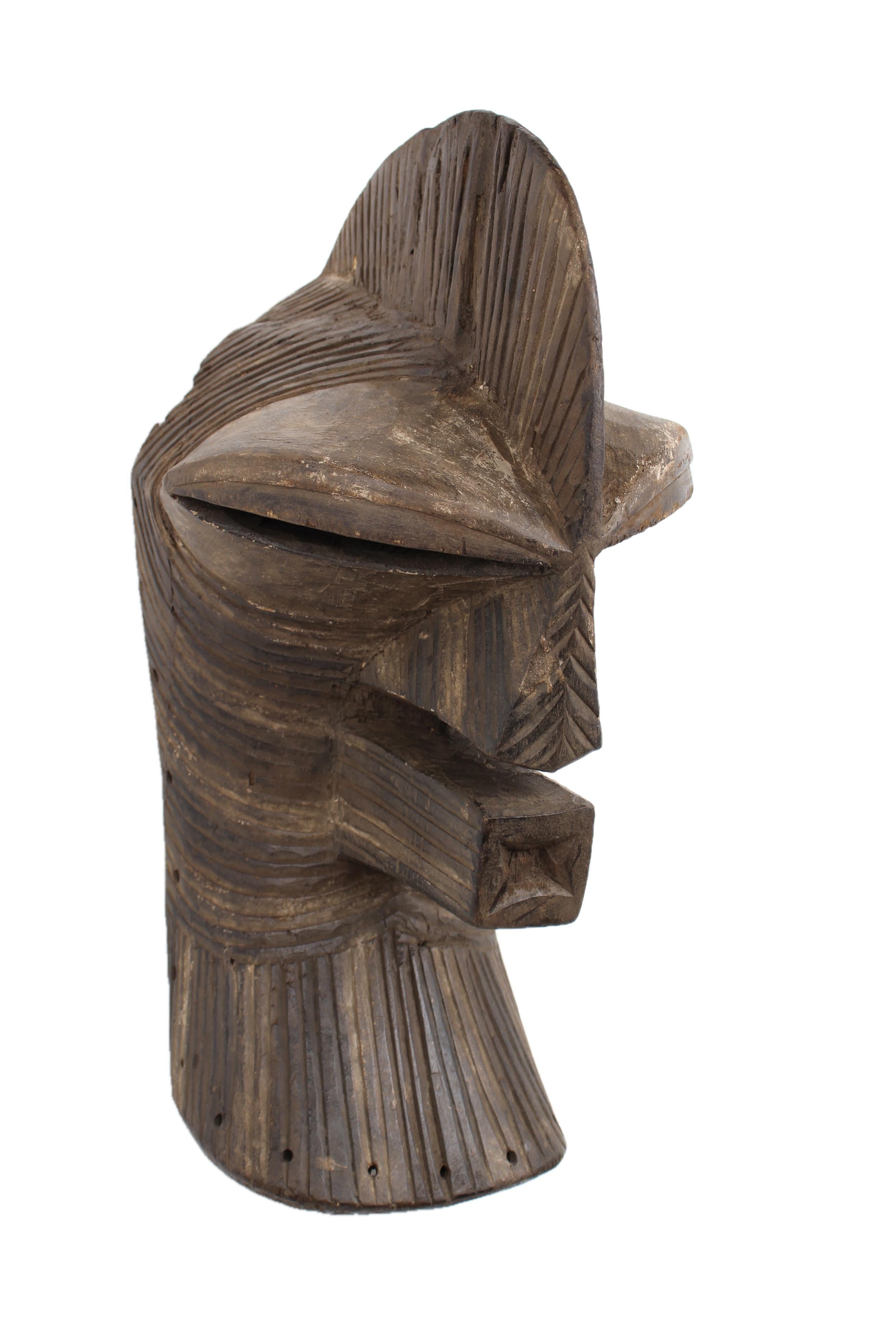 Basonge/Songye Tribe Mask ~20.9" Tall - New 2025