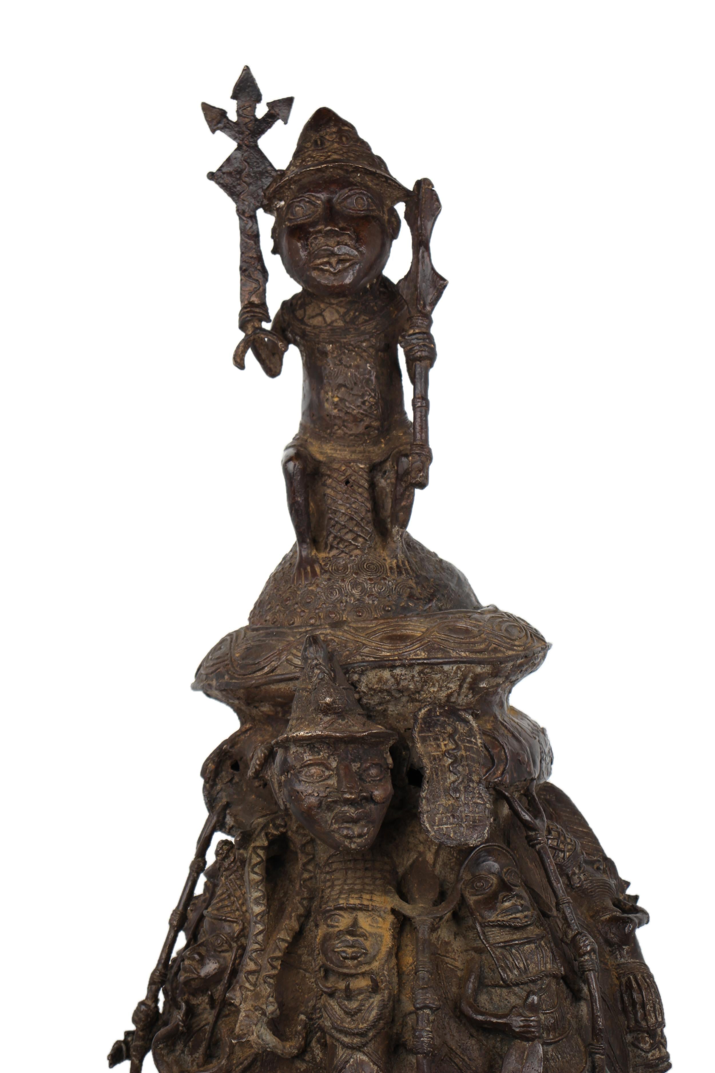 Edo Tribe West African Artifacts ~61.8" Tall - New 2025