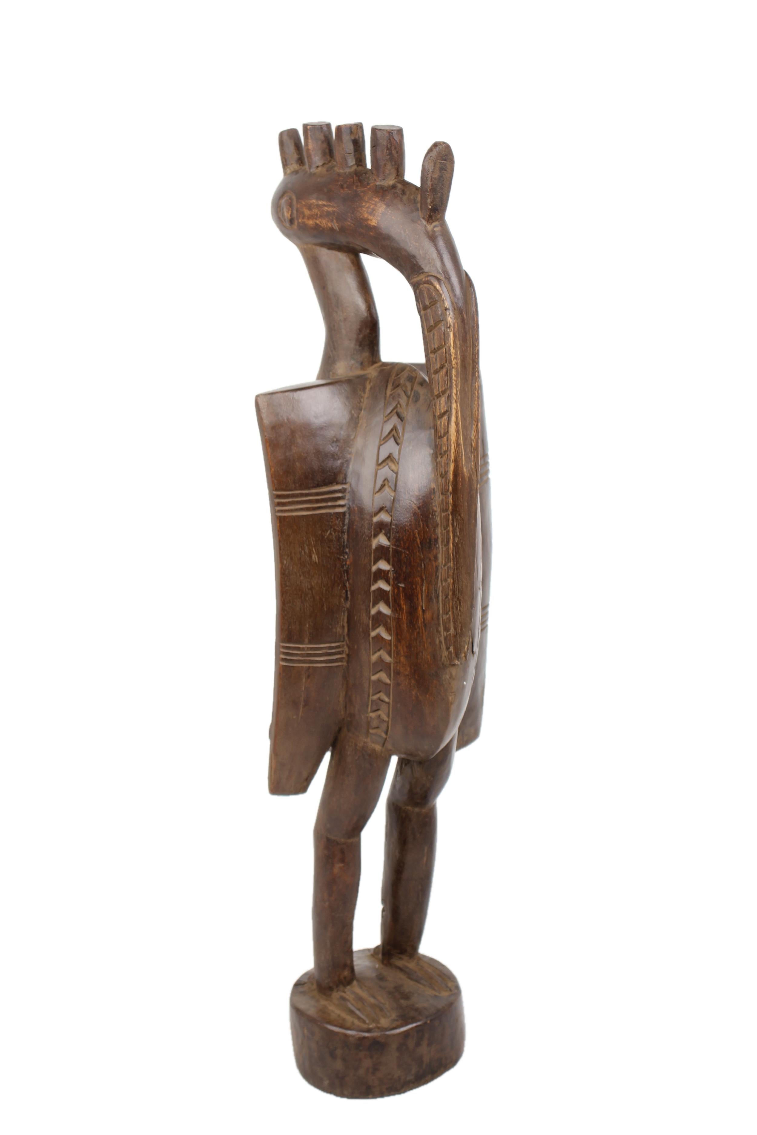 Senufo Tribe Beaded Artifacts ~28.7" Tall - New 2025