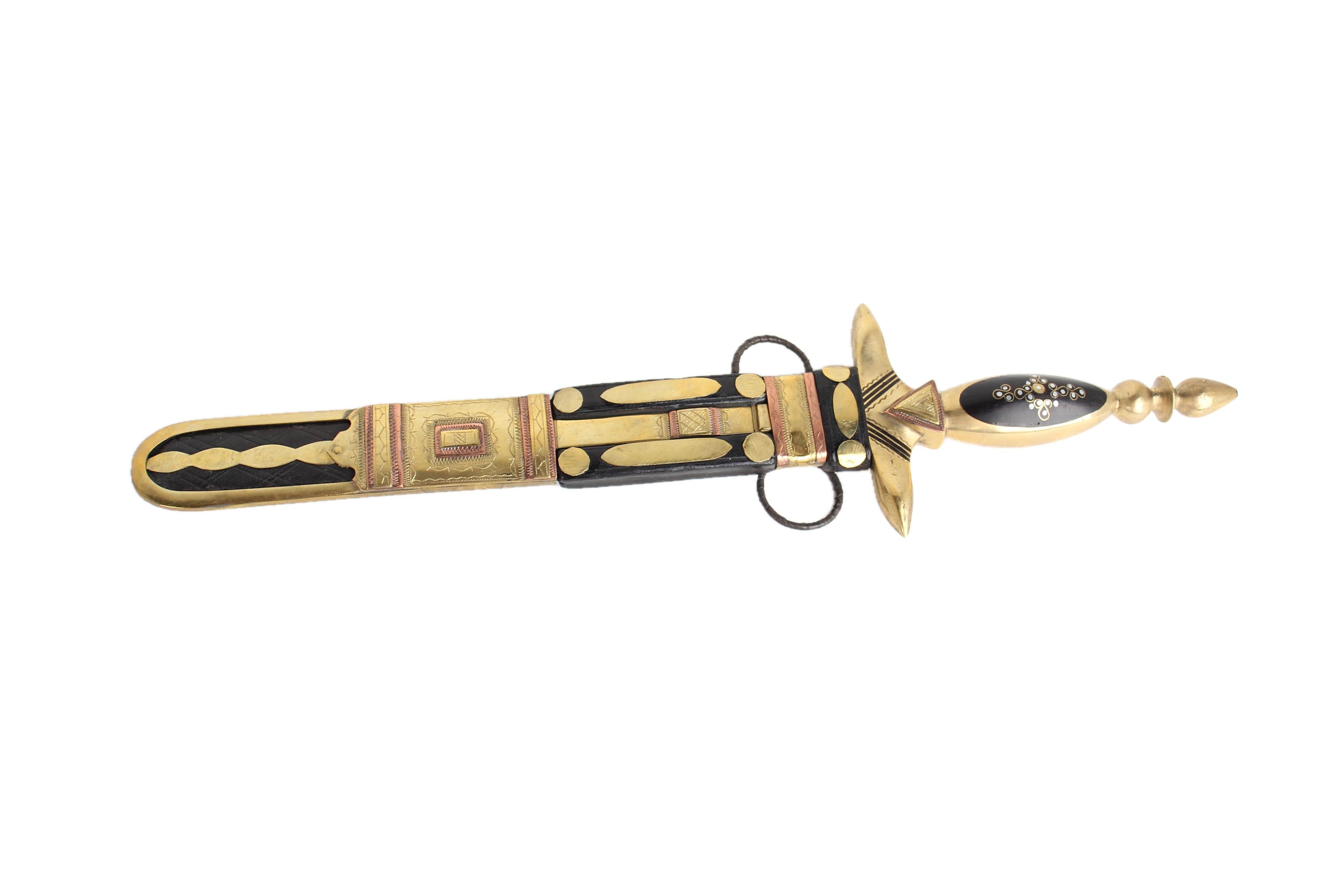 Tuareg Tribe Tuareg Tribe Daggers ~16.5" Tall - New 2025 - West African Artifacts