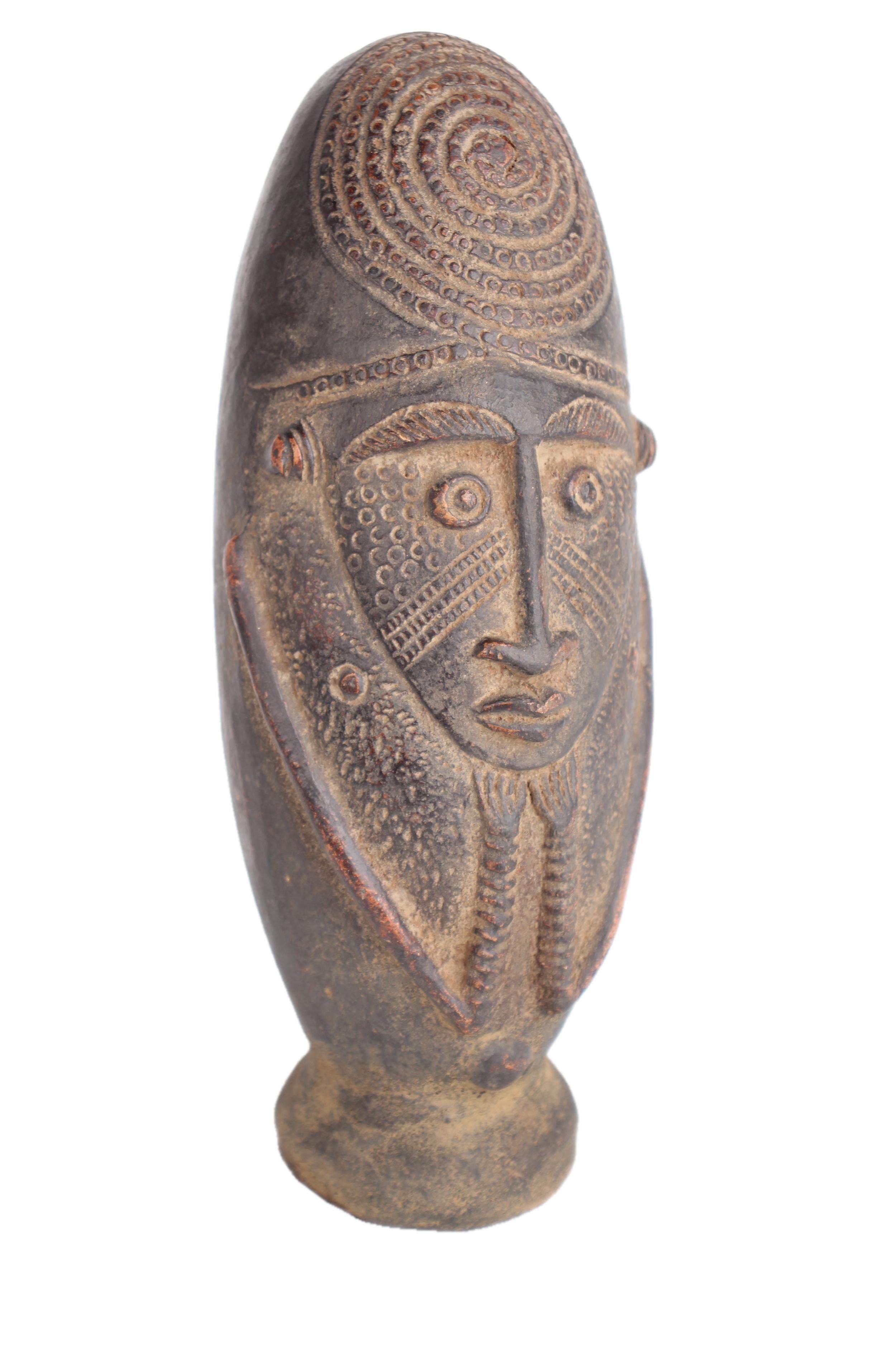 Mangbetu Tribe West African Artifacts ~8.7" Tall - New 2025