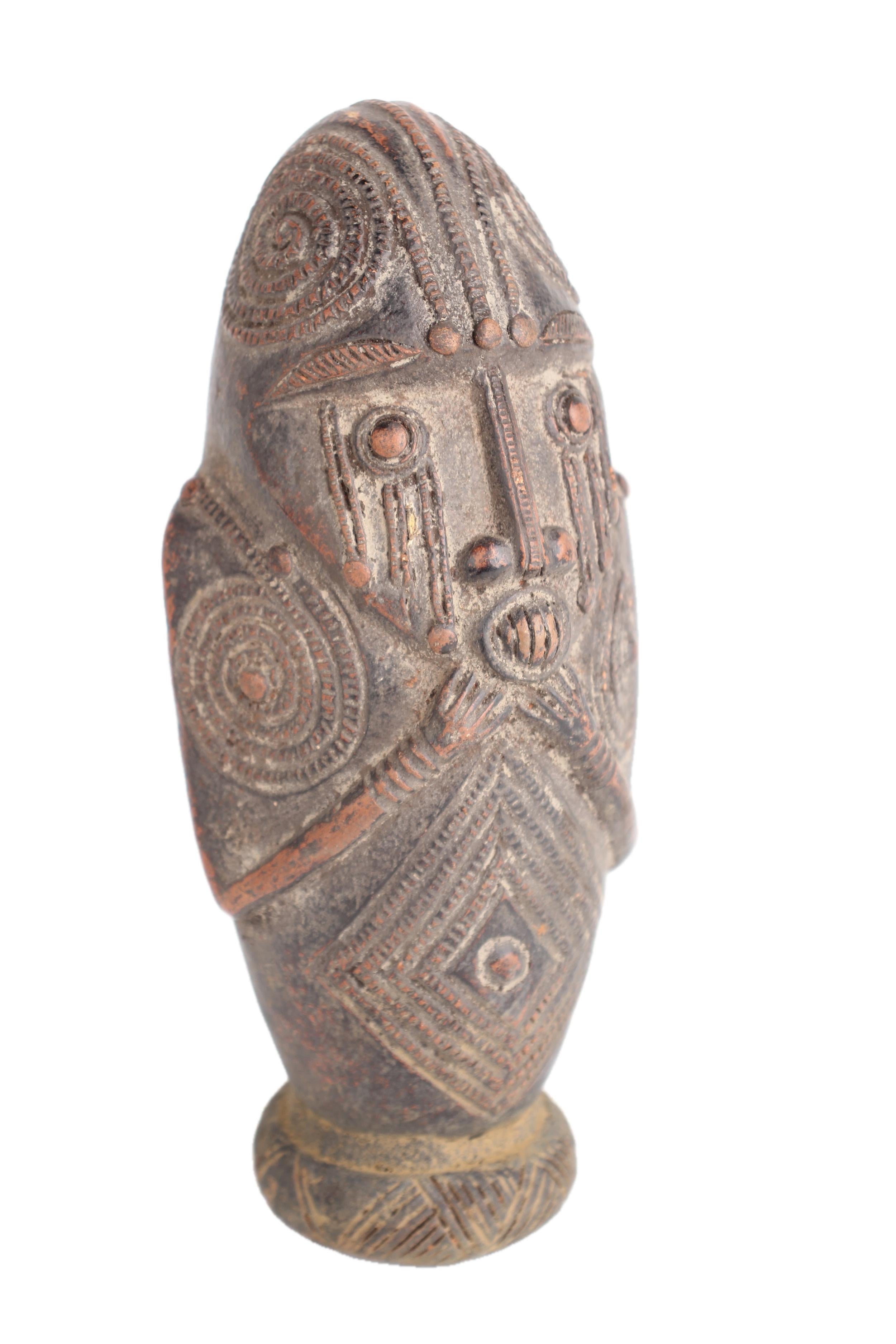 Mangbetu Tribe West African Artifacts ~8.7" Tall - New 2025
