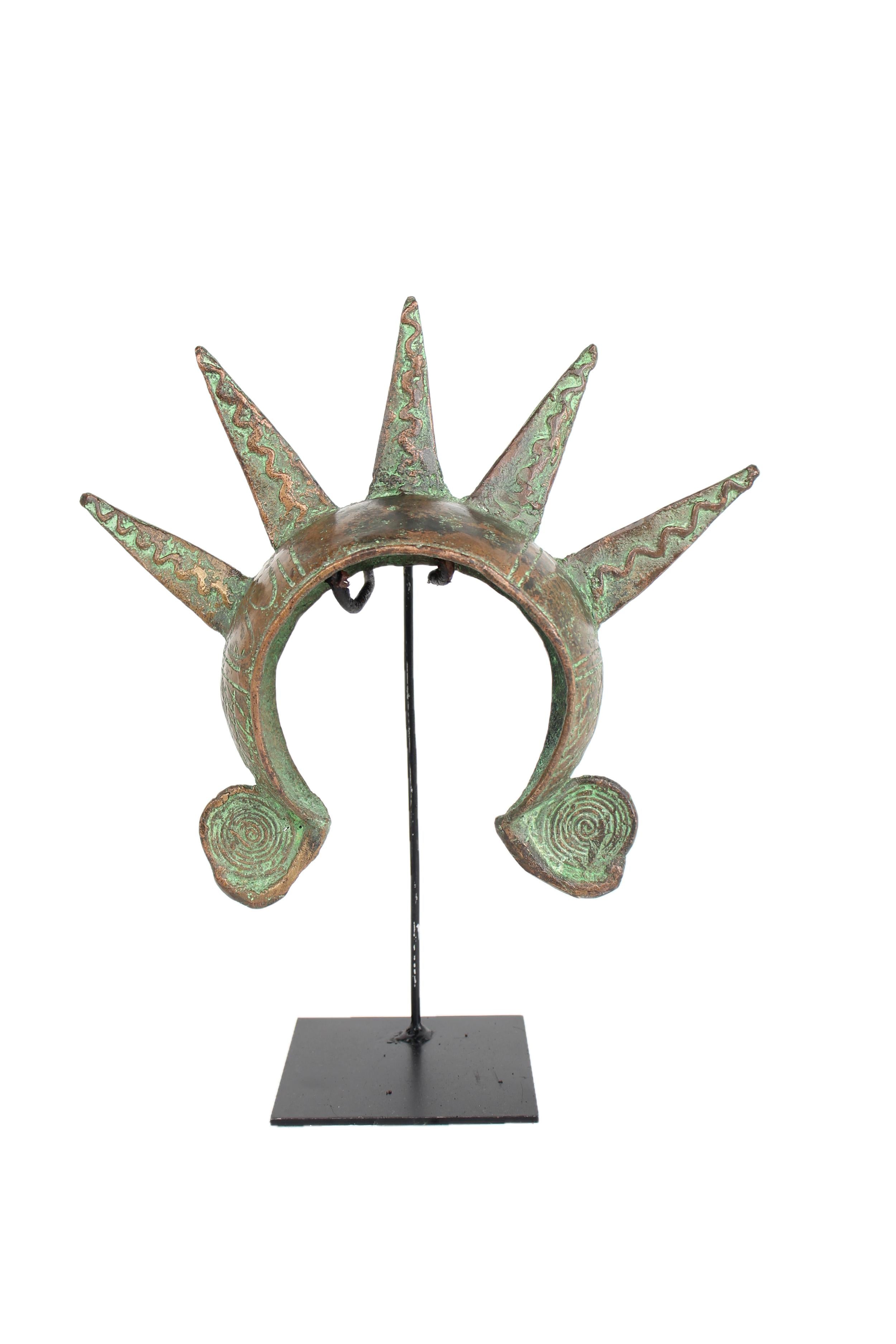Kapsiki/Higi Tribe Bronze Currency ~8.7" Tall - New 2025 - West African Artifacts