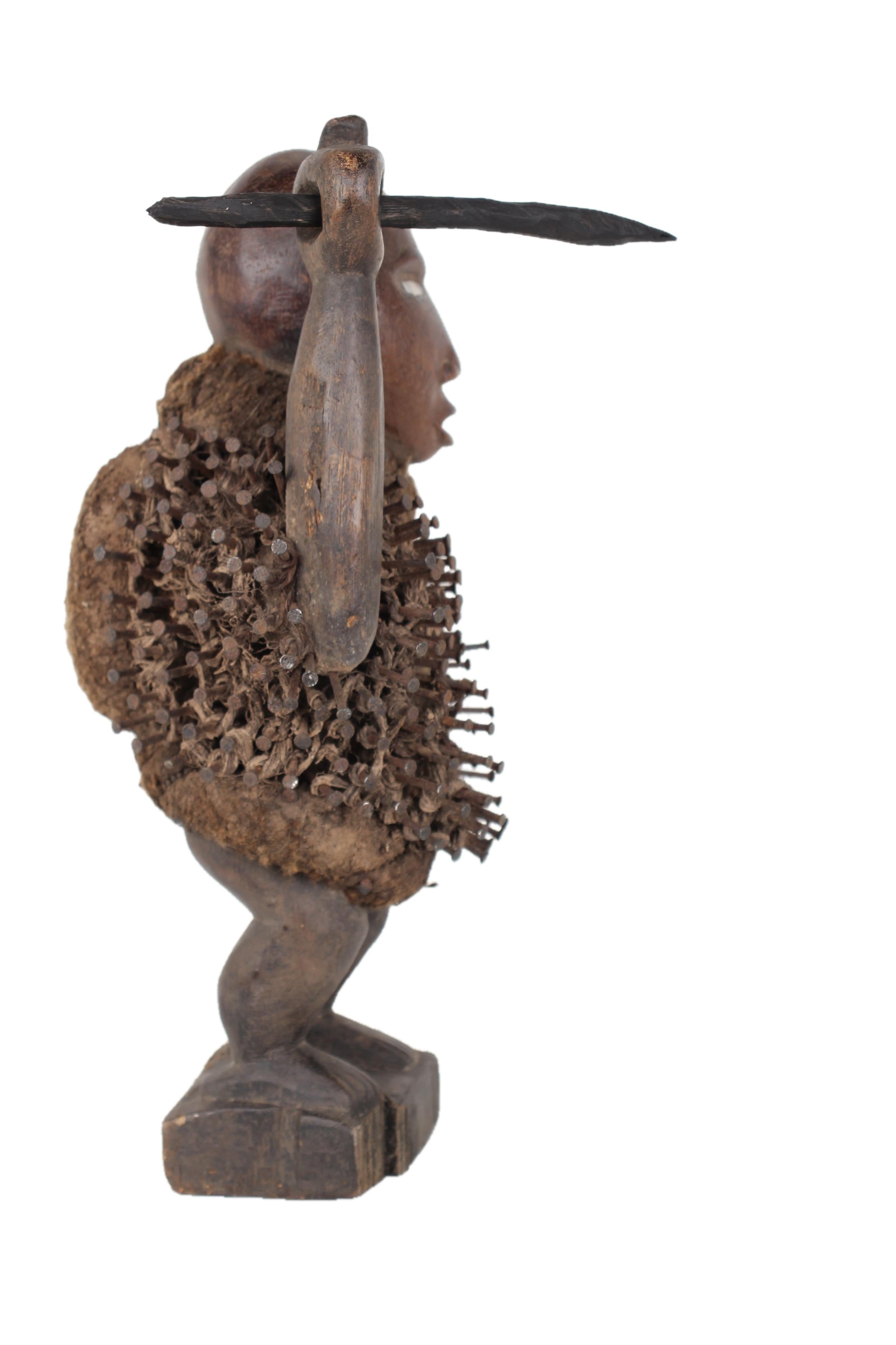 Bakongo Tribe West African Artifacts ~13.4" Tall - New 2025